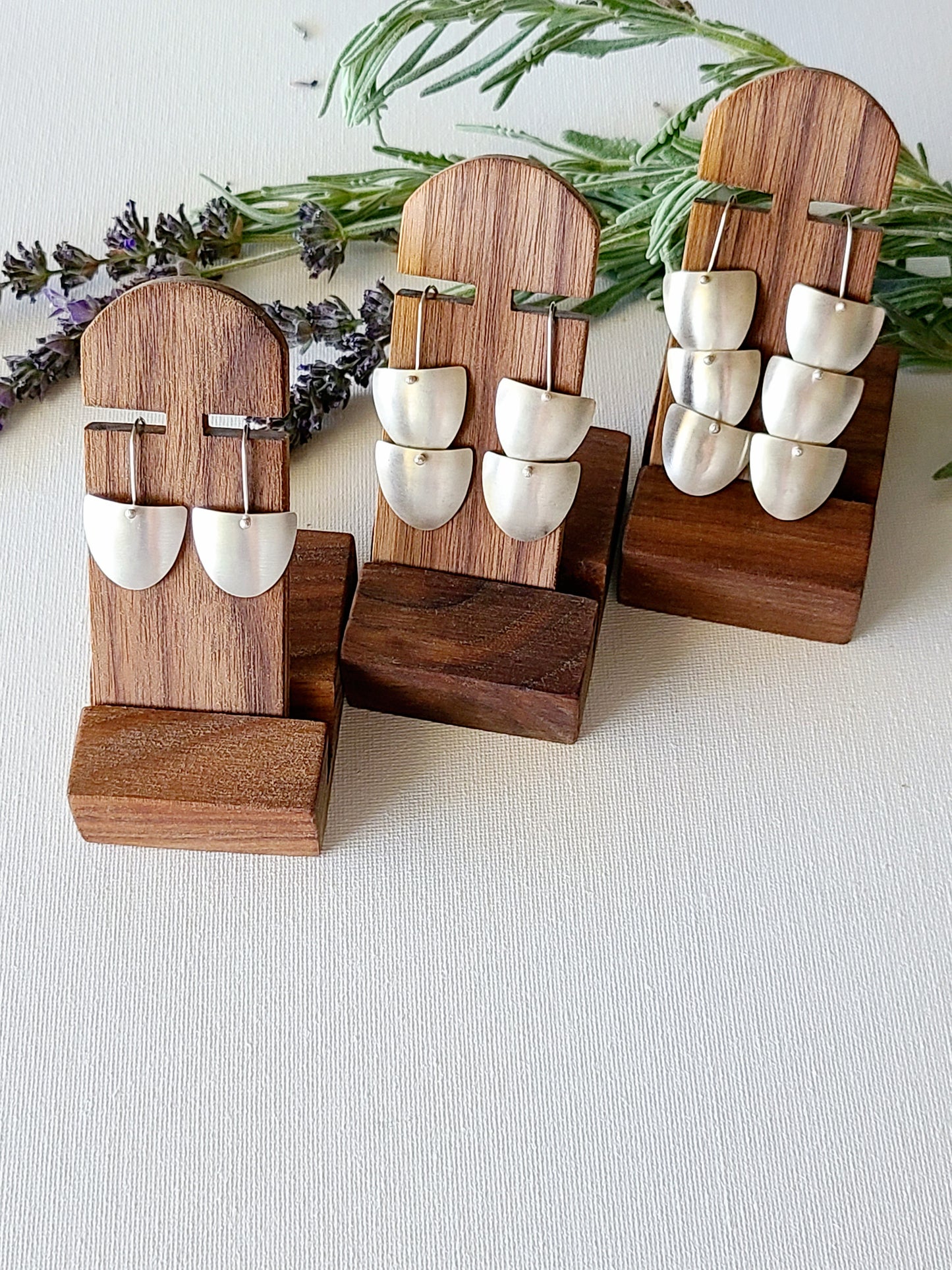 Flow Earrings- 1, 2, & 3 Tiers