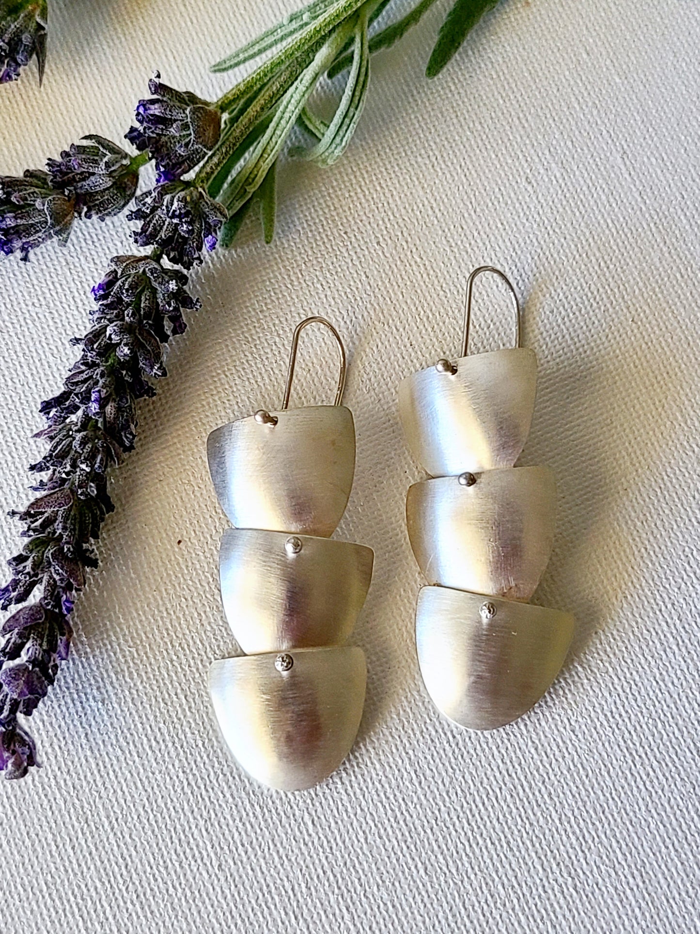 Flow Earrings- 1, 2, & 3 Tiers
