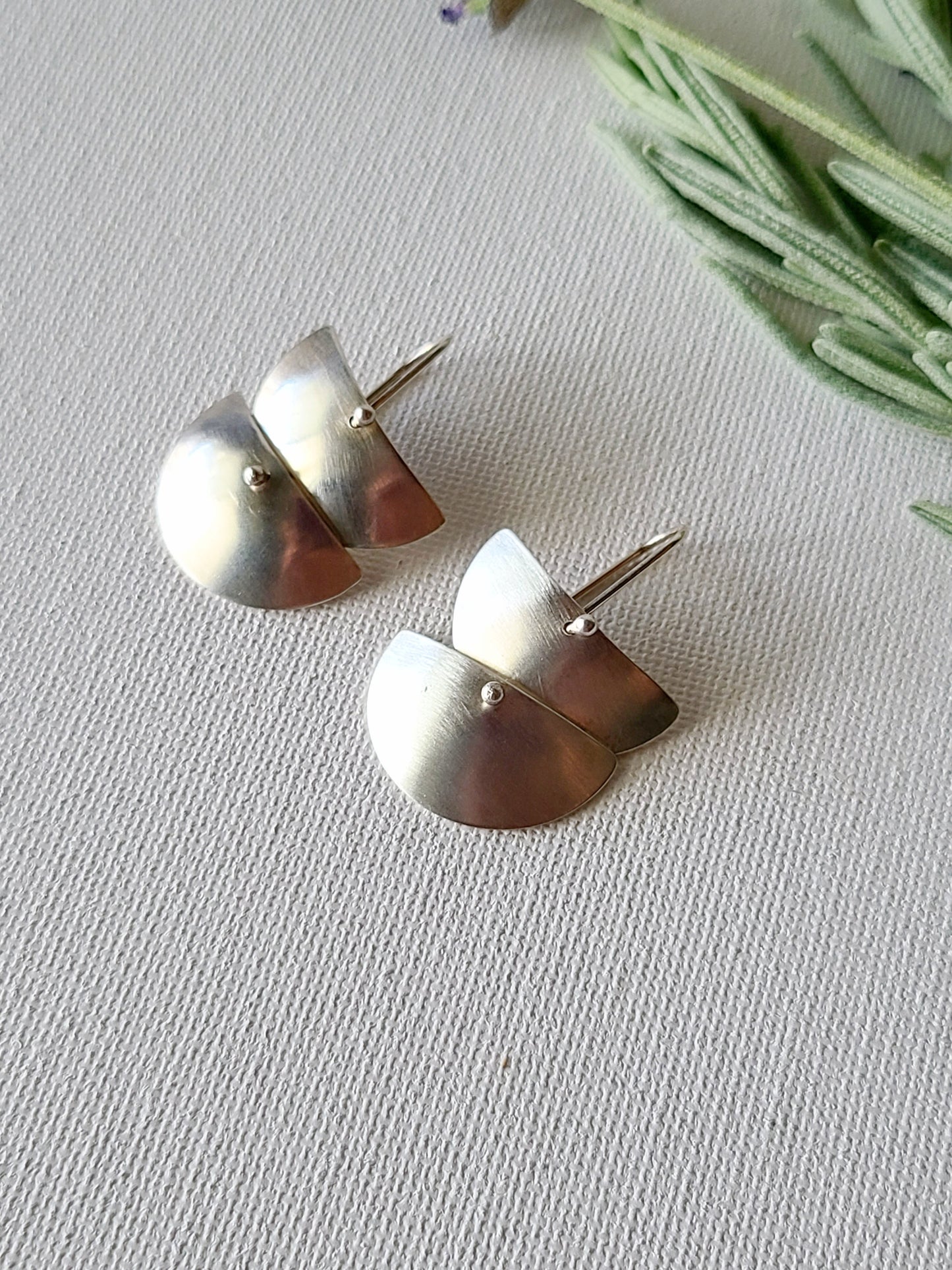 Cascade Silver Earrings-2, 3, and 4 Tiers