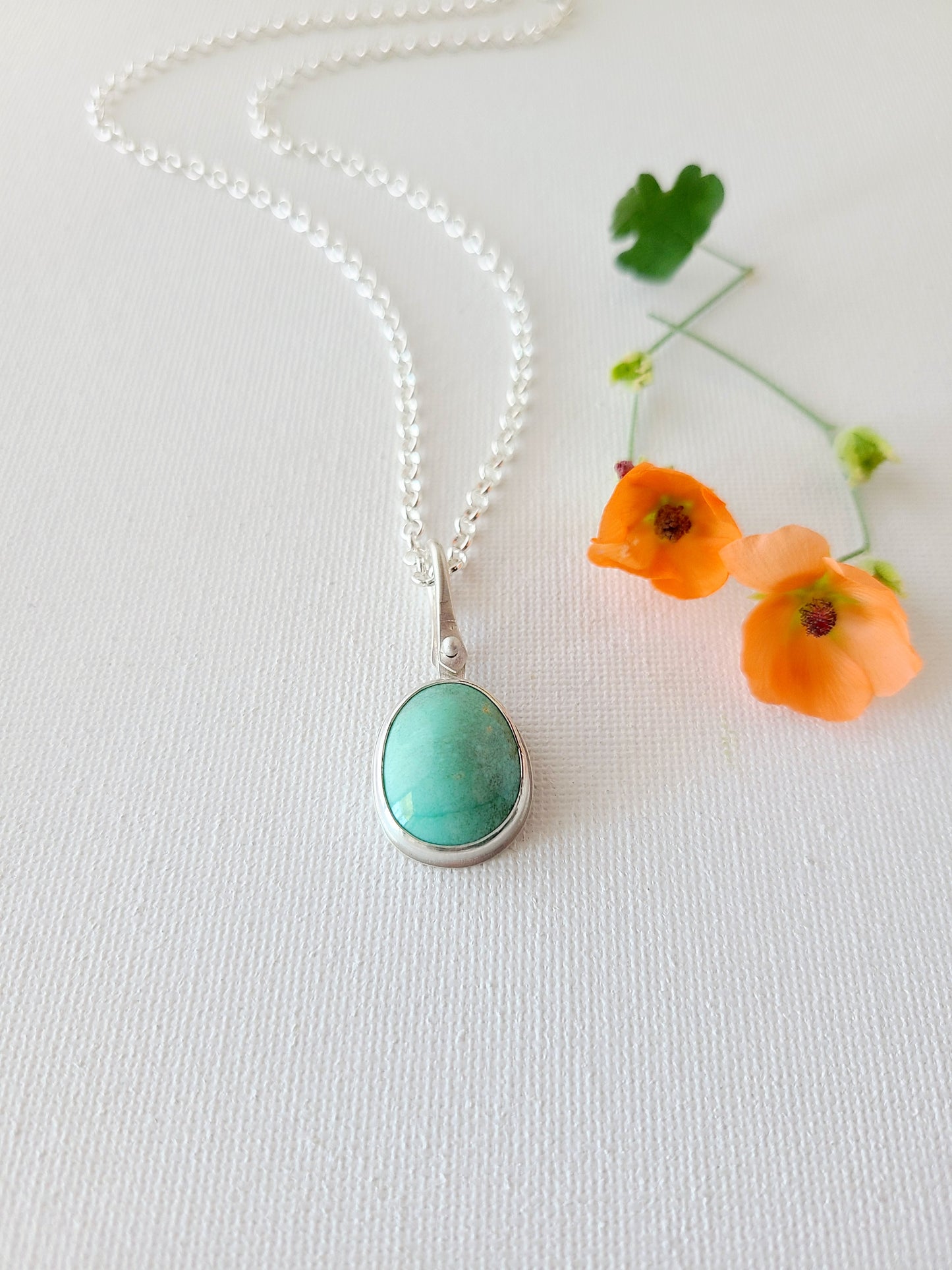Variscite Drop Necklace