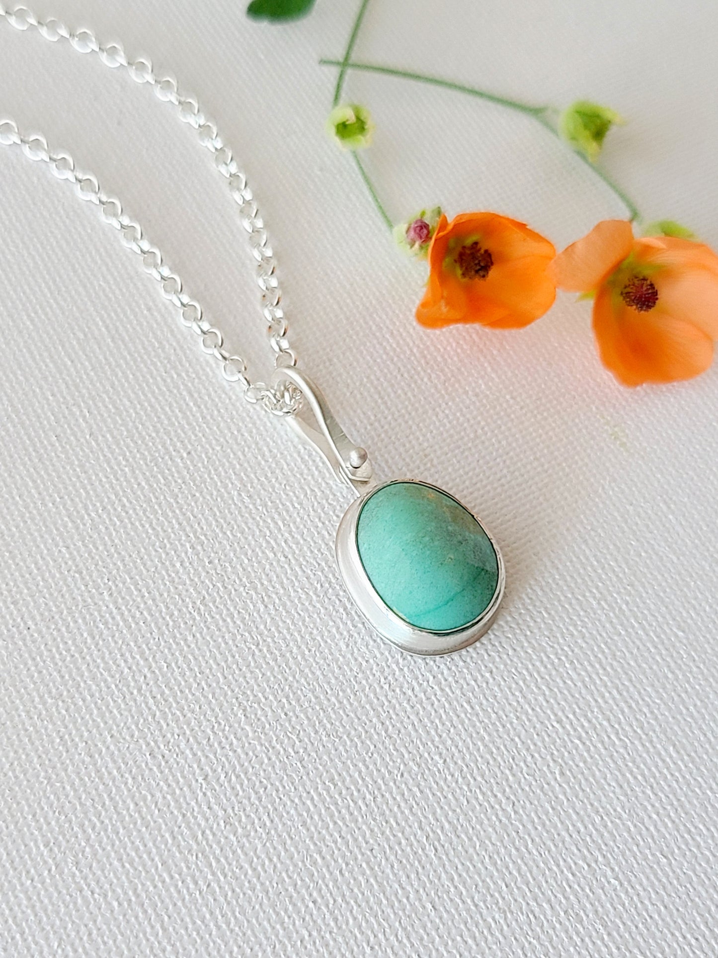 Variscite Drop Necklace