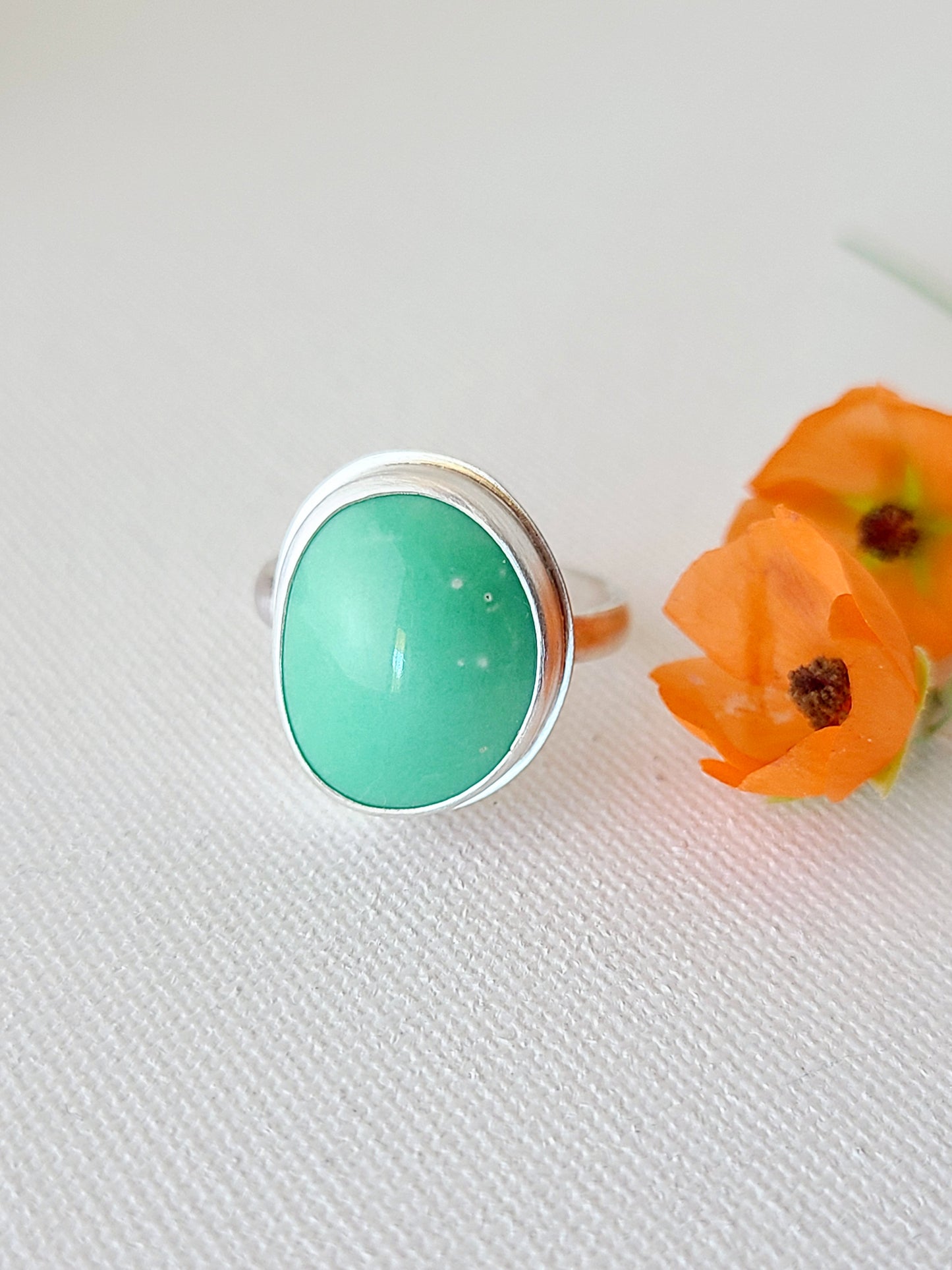 Variscite ring size 8.5 US