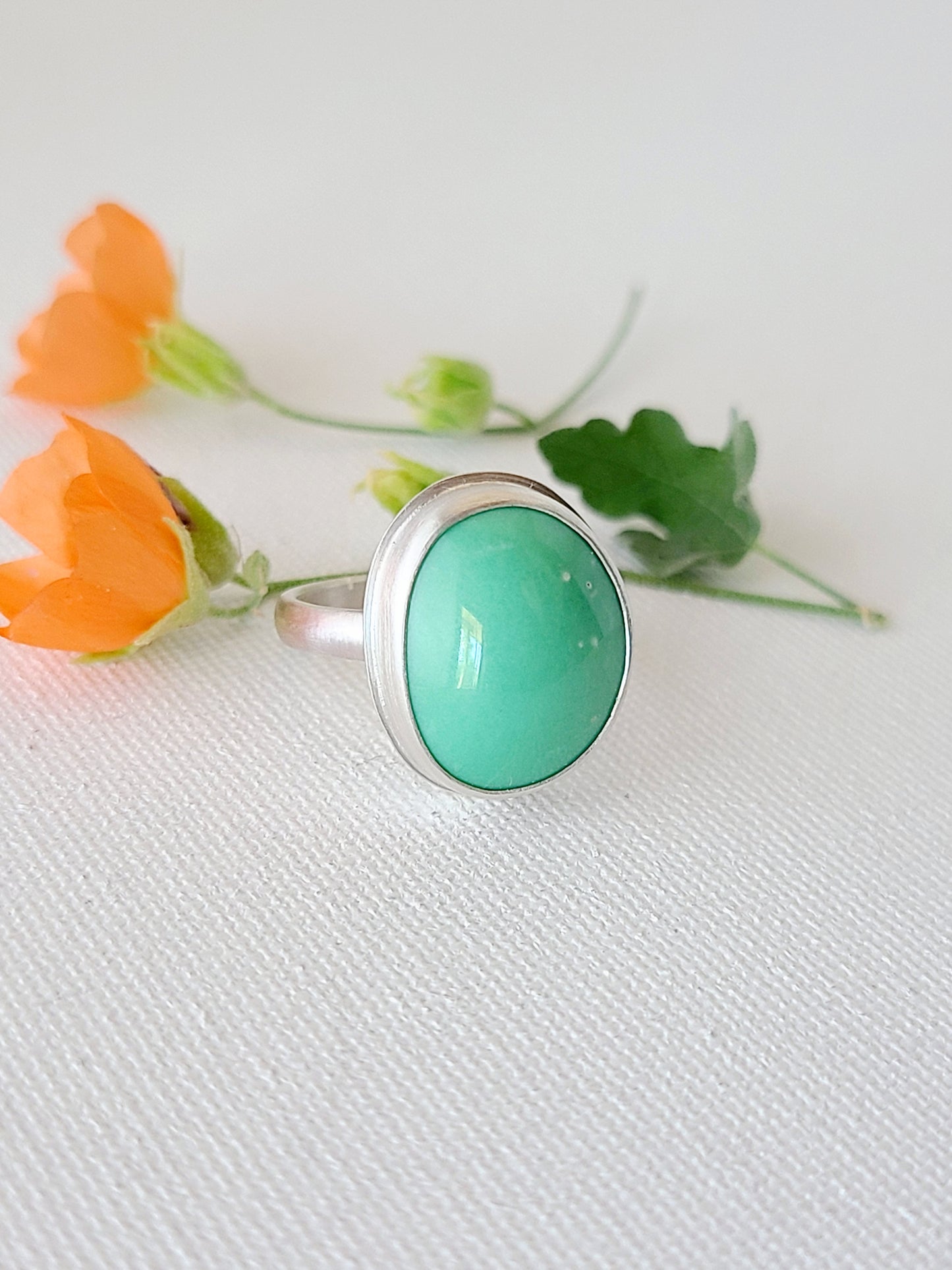 Variscite ring size 8.5 US