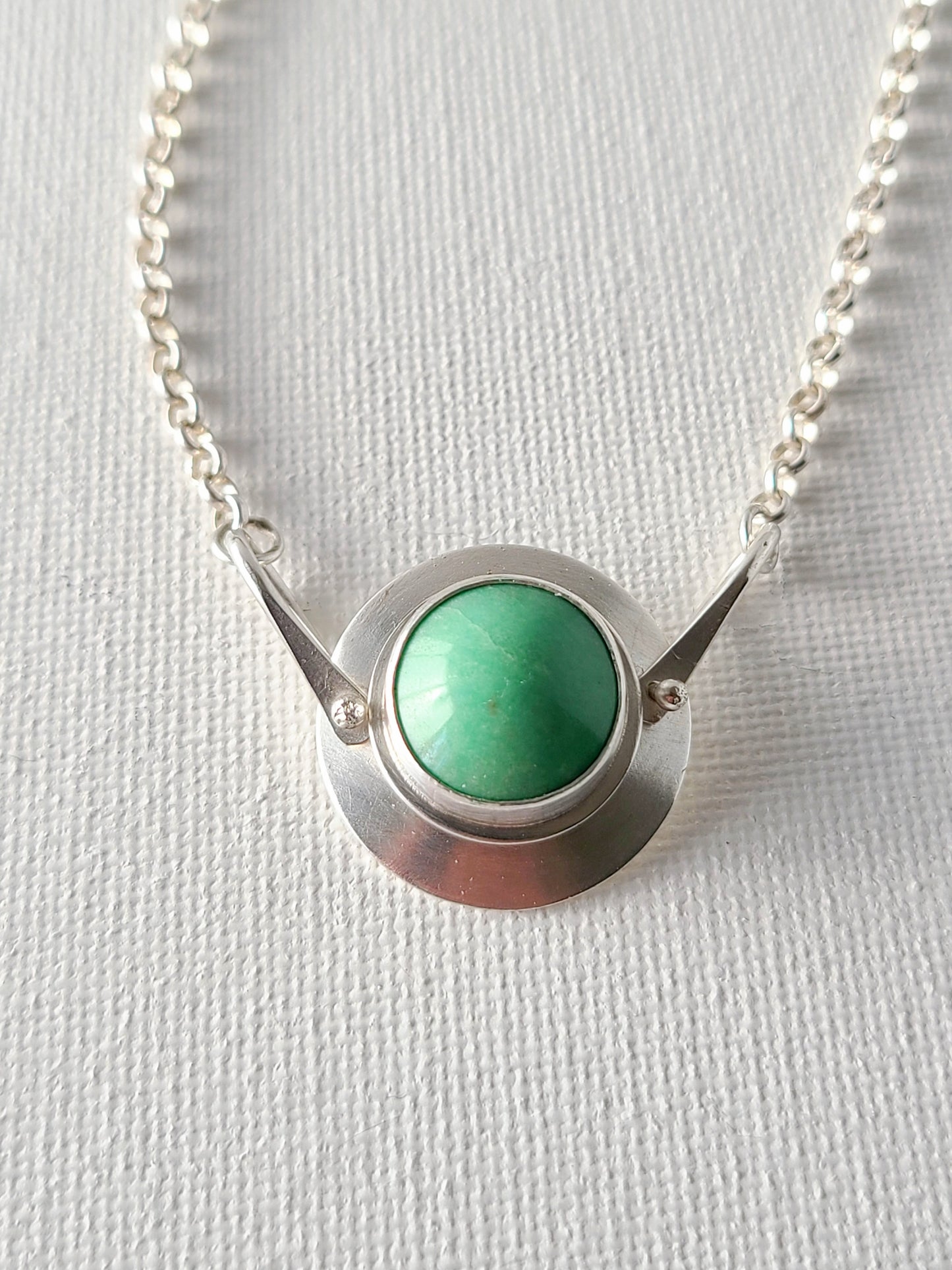 Tarn Necklace with Variscite
