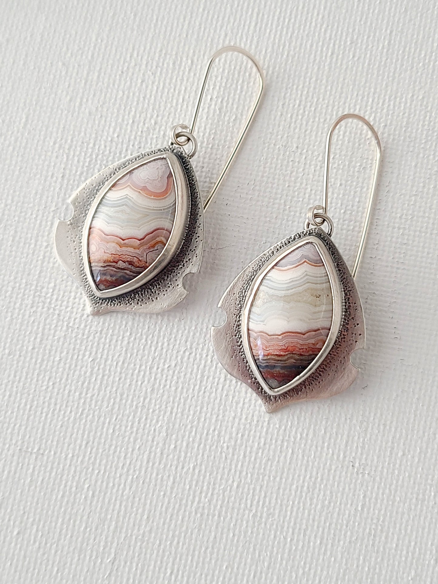Setosa Earrings-Laguna Lace Agate