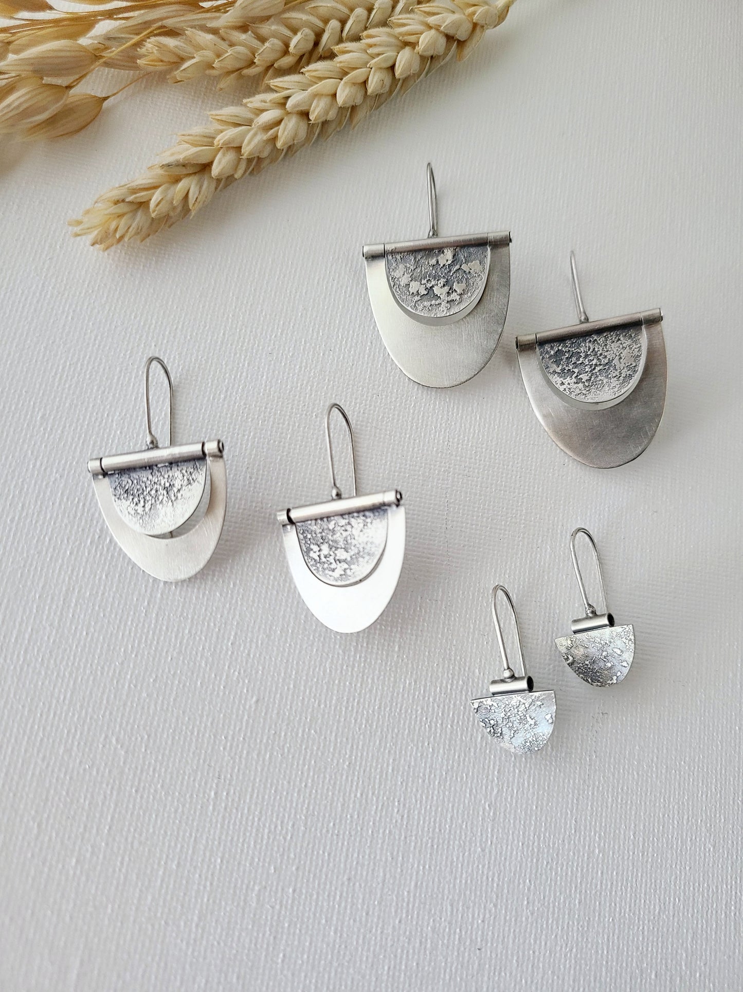 Desert Sands Arches earrings-Three sizes