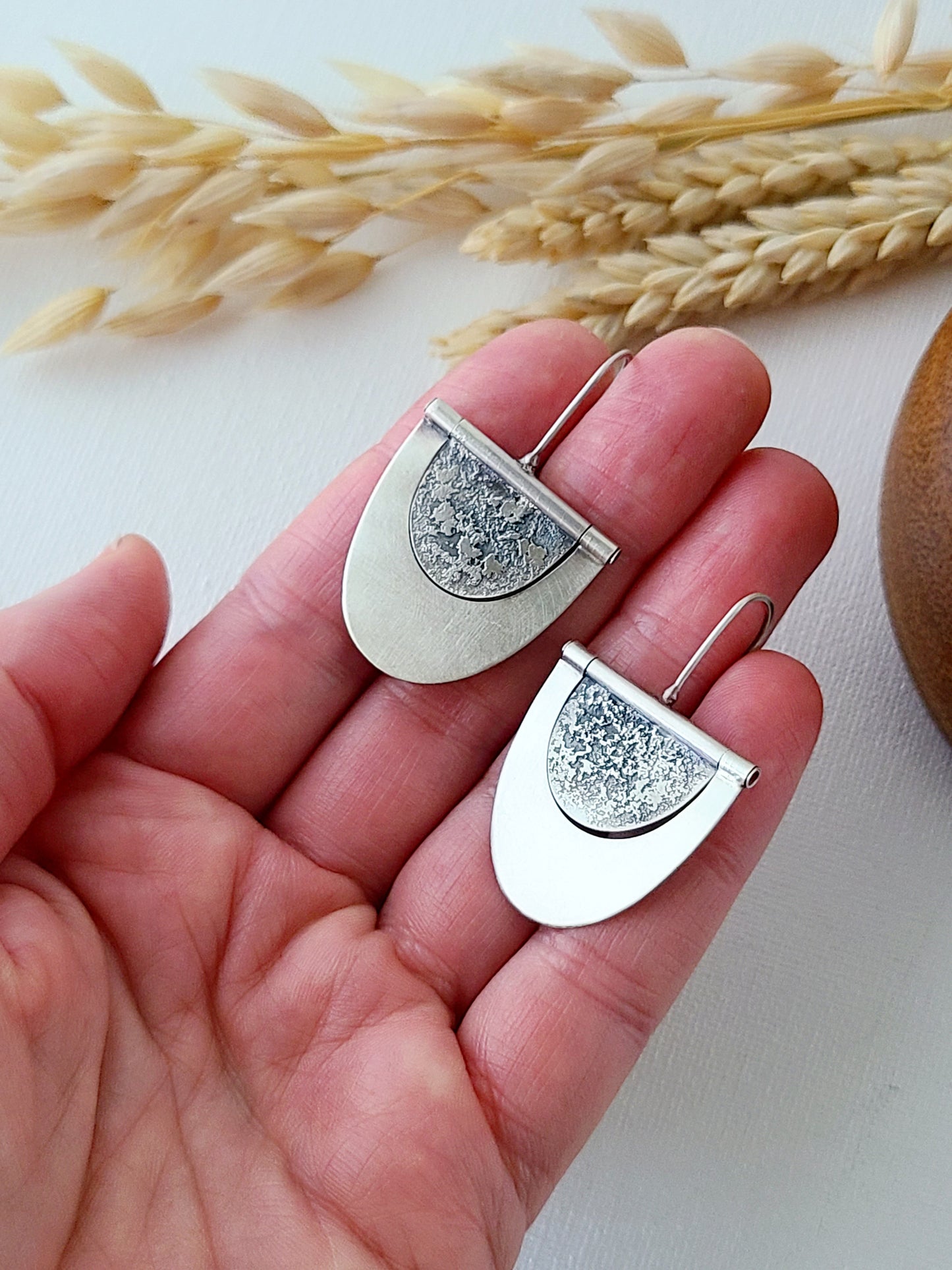 Desert Sands Arches earrings-Three sizes