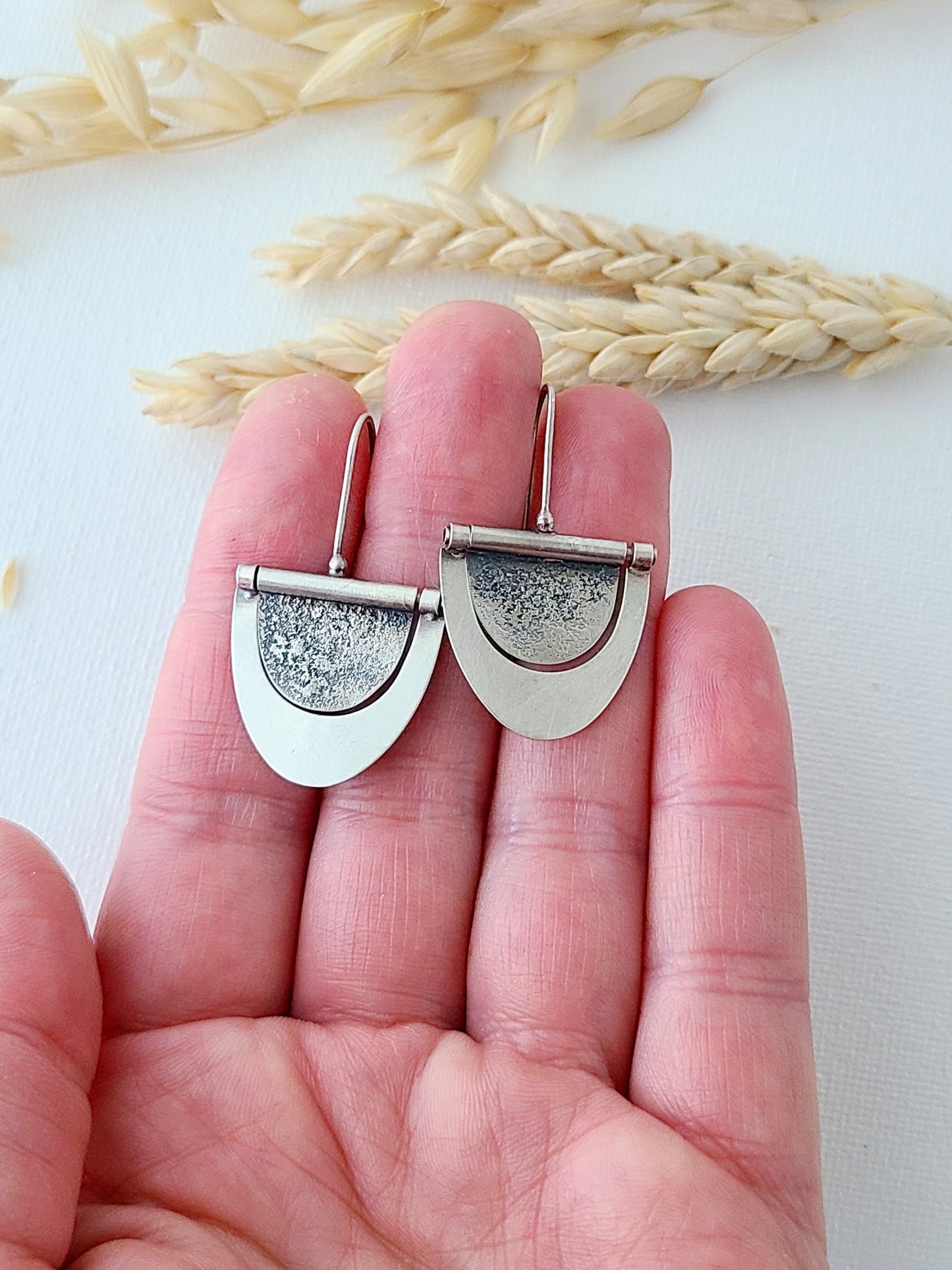 Desert Sands Arches earrings-Three sizes