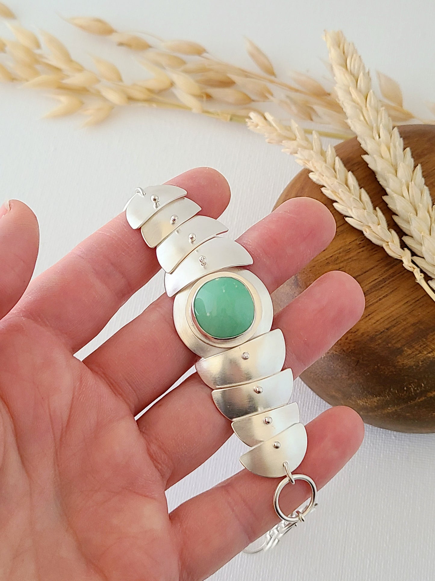 Tarn Bracelet with Variscite