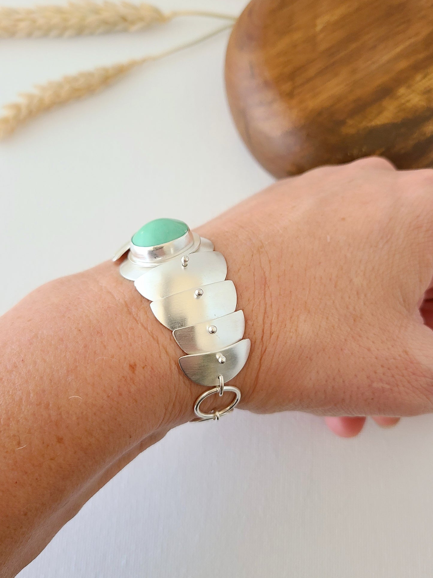 Tarn Bracelet with Variscite