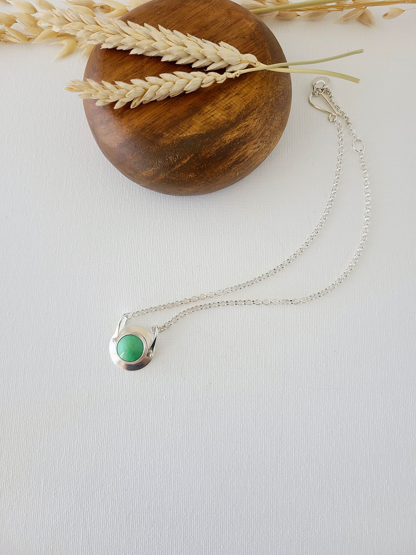 Tarn Necklace with Variscite