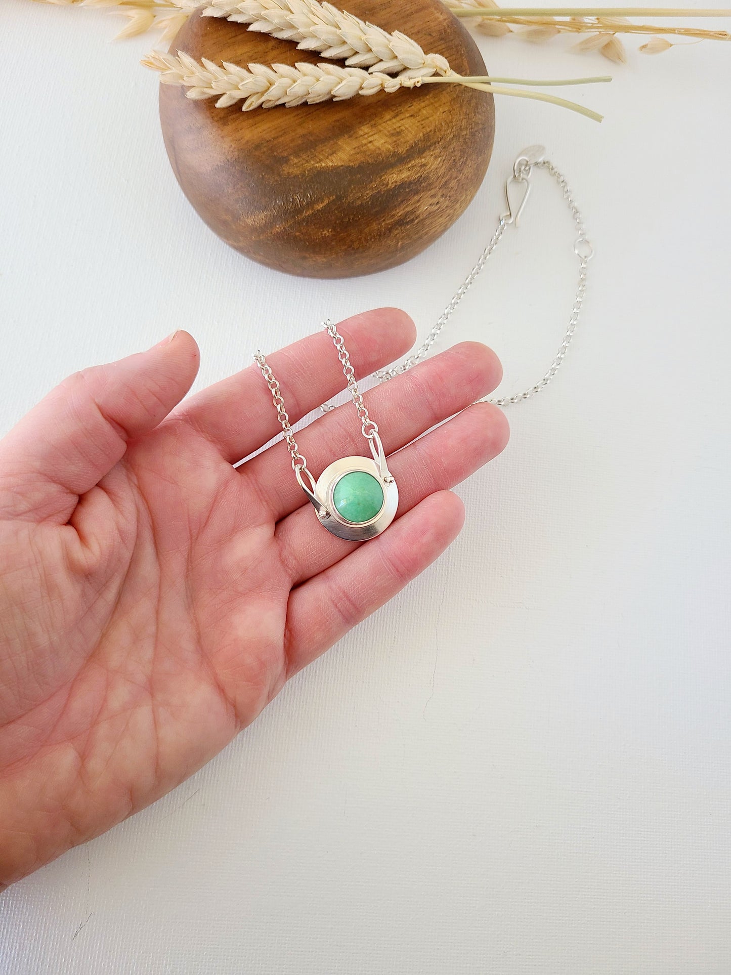Tarn Necklace with Variscite