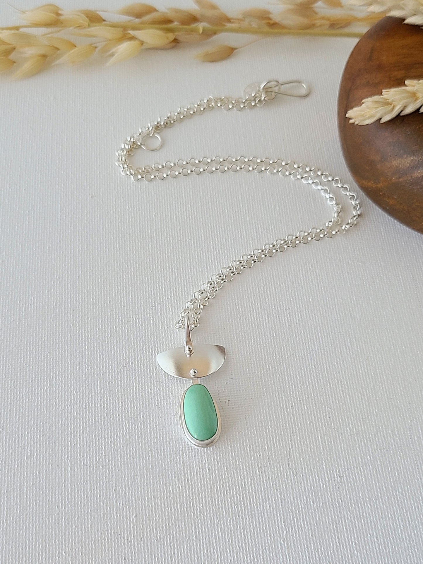 Cascade Plunge Pendants Variscite