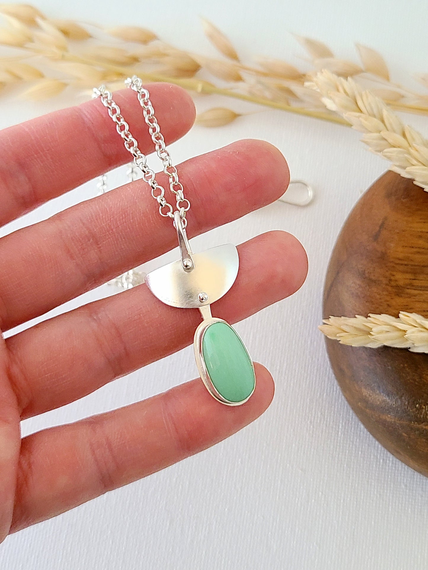 Cascade Plunge Pendants Variscite