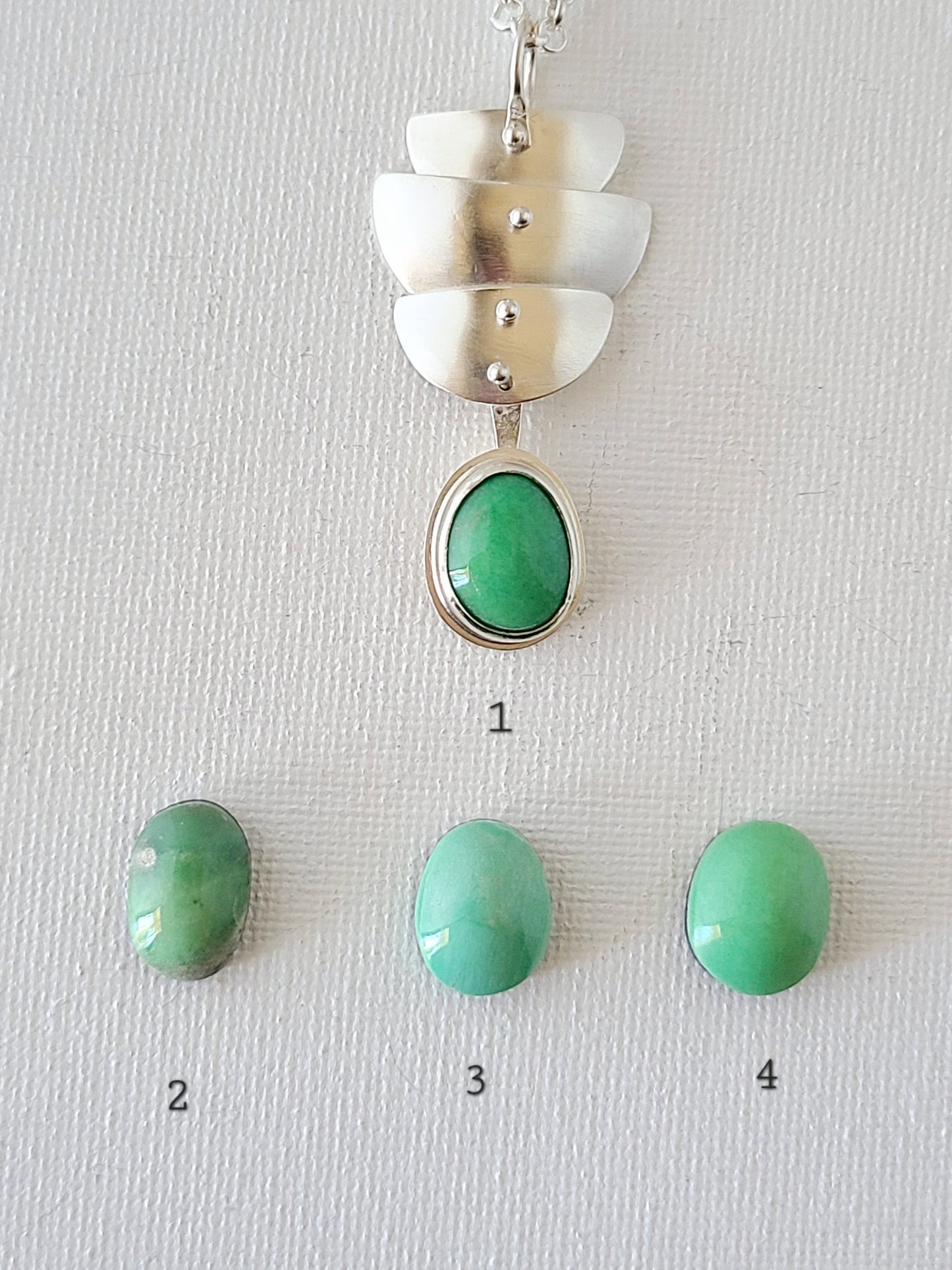 Cascade Fountain Pendant-Variscite
