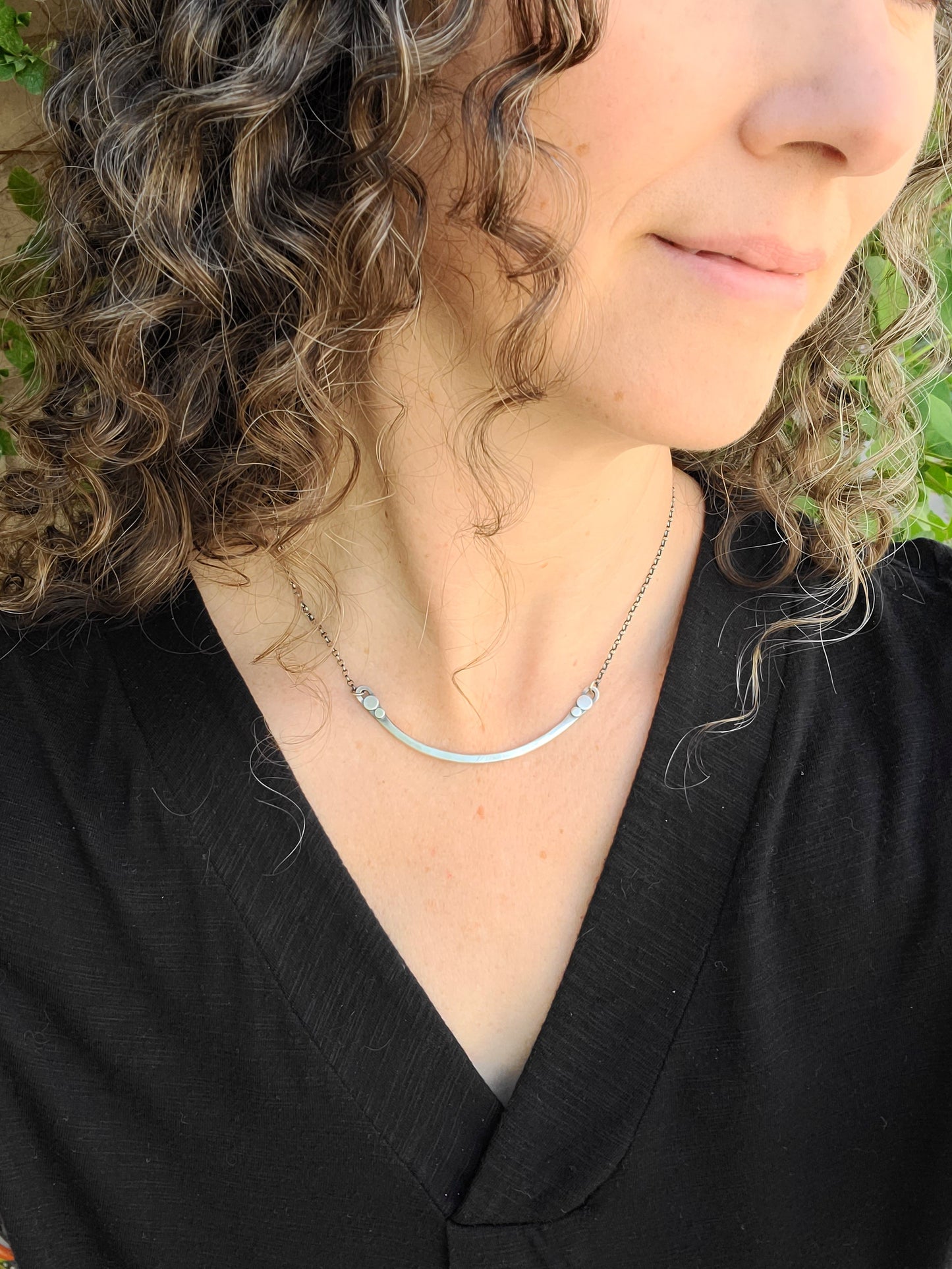 Skipping Stones Necklace Bar-small