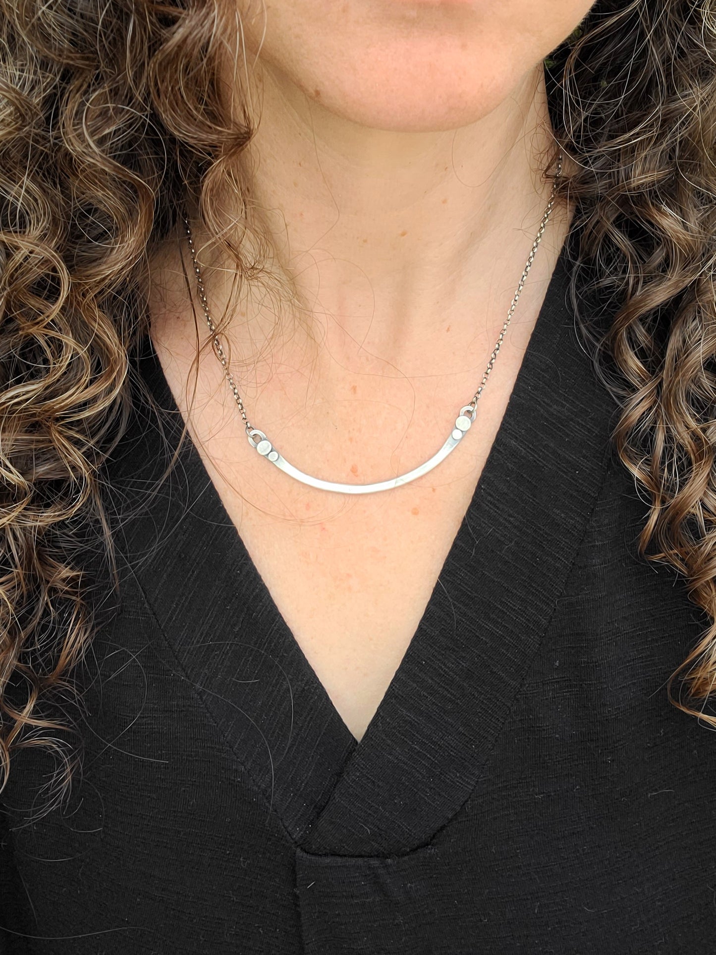 Skipping Stones Necklace Bar-small