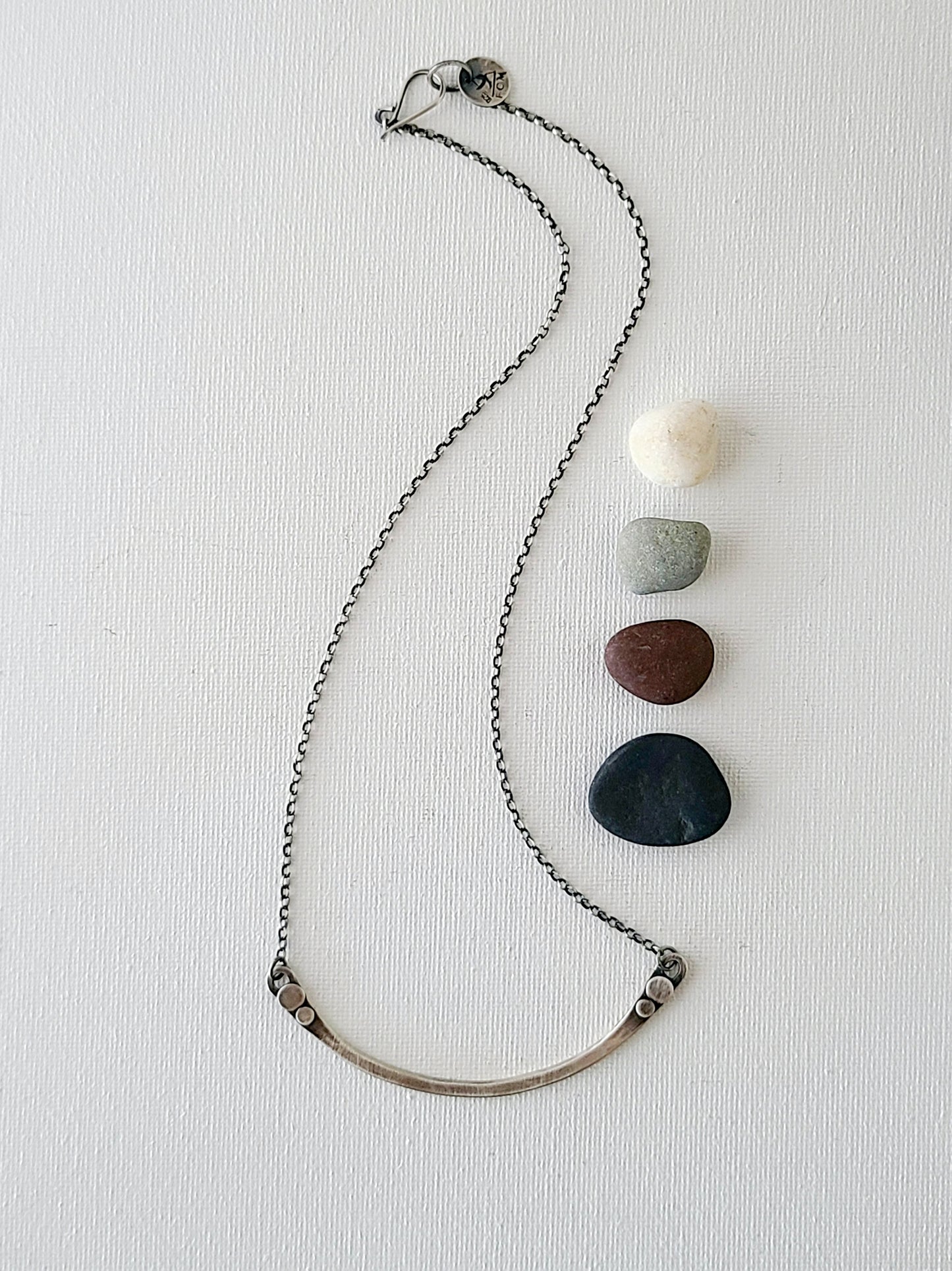 Skipping Stones Necklace Bar-small