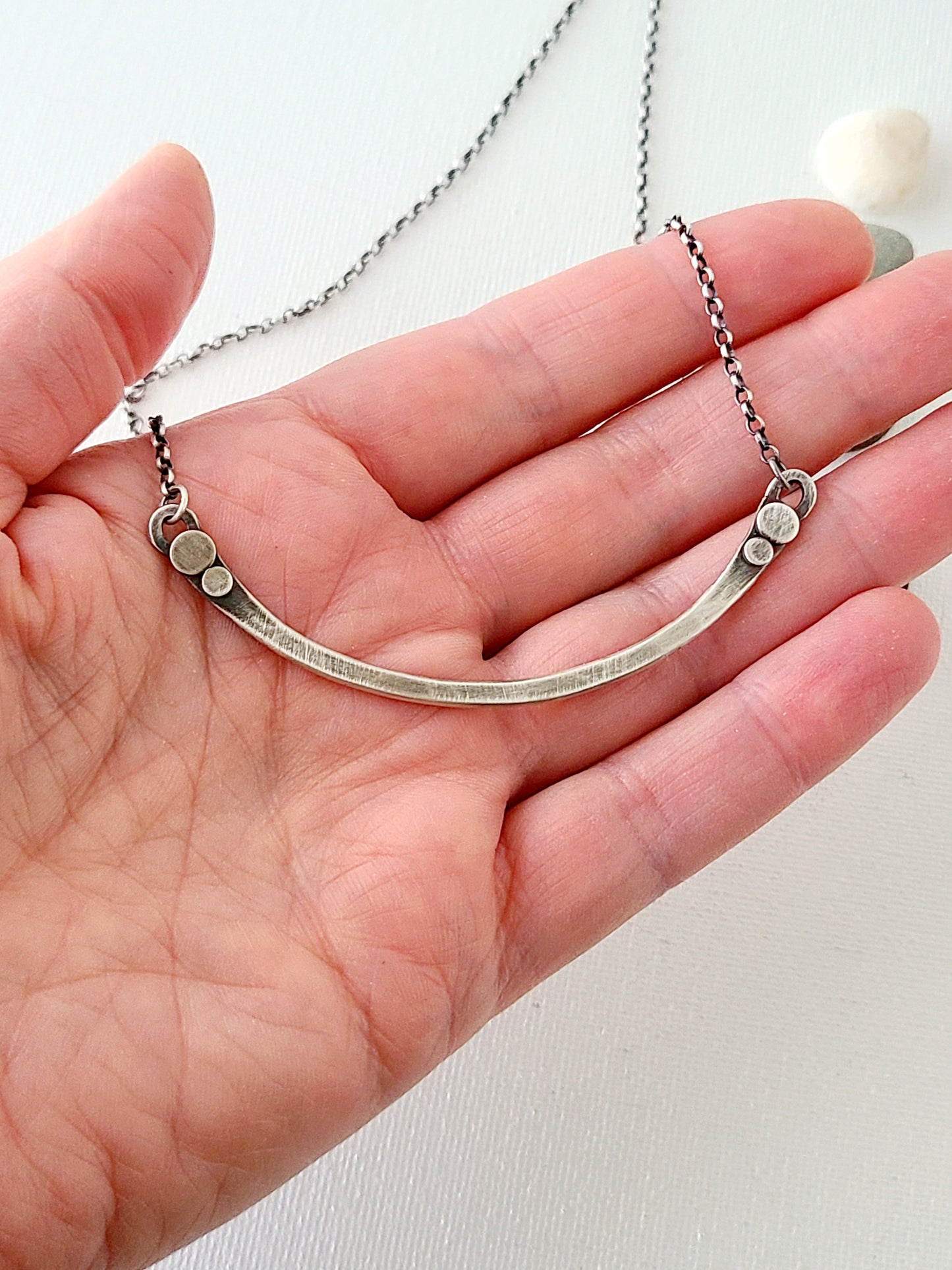 Skipping Stones Necklace Bar-small