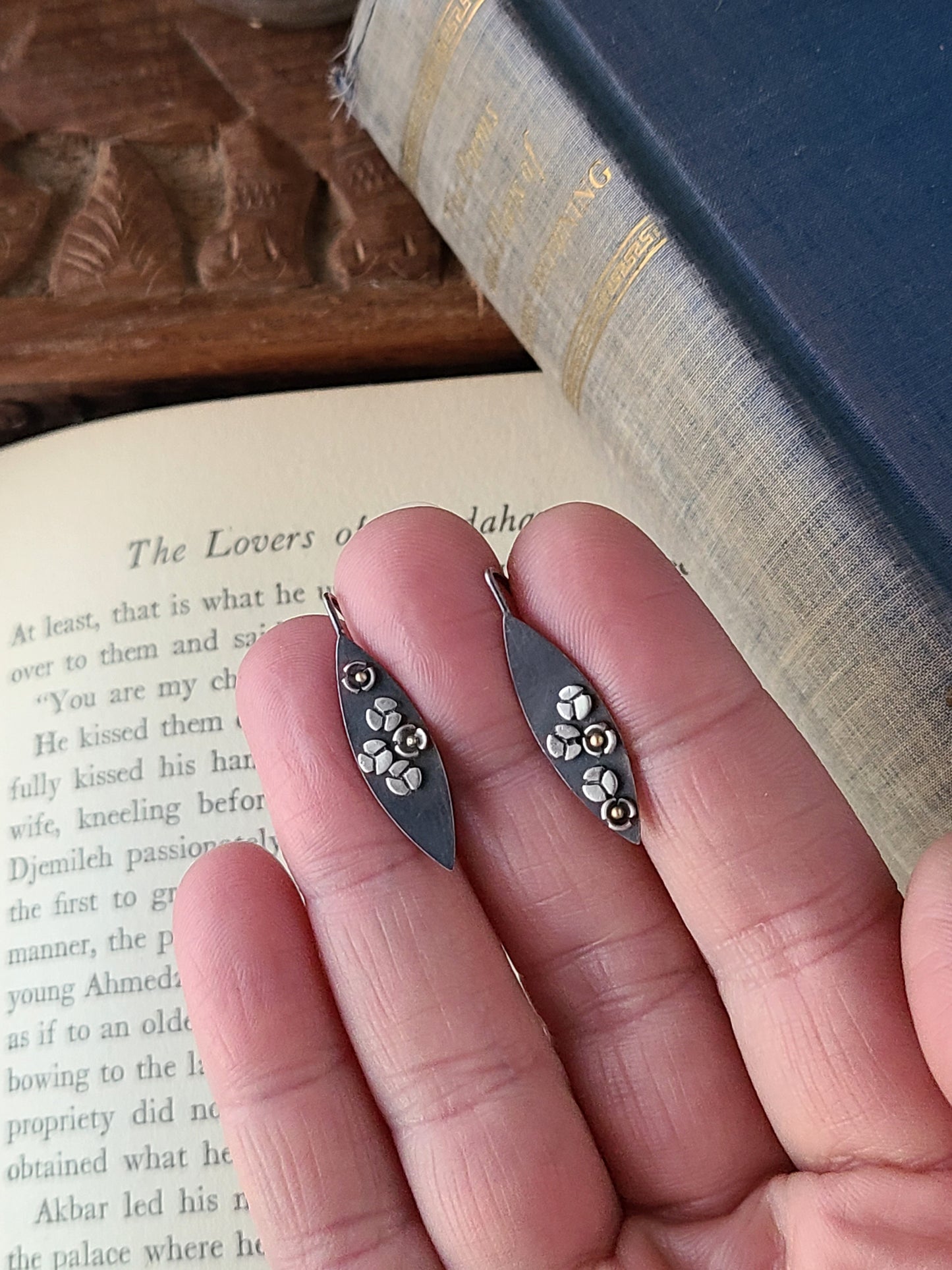 Petite Garland Earrings SS/14k