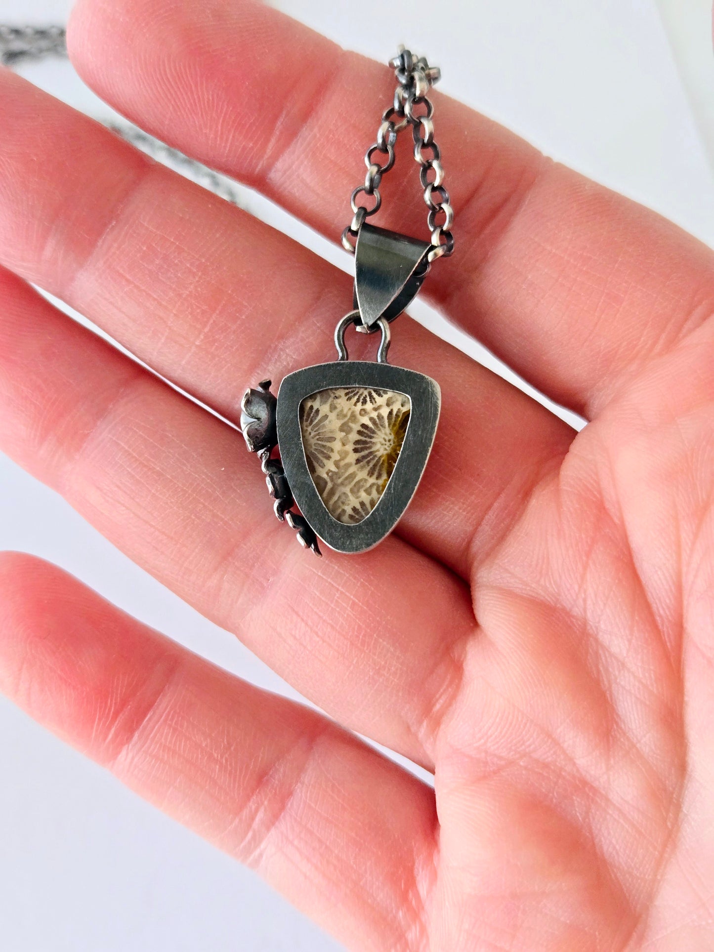 Flourish Necklace with Iolite