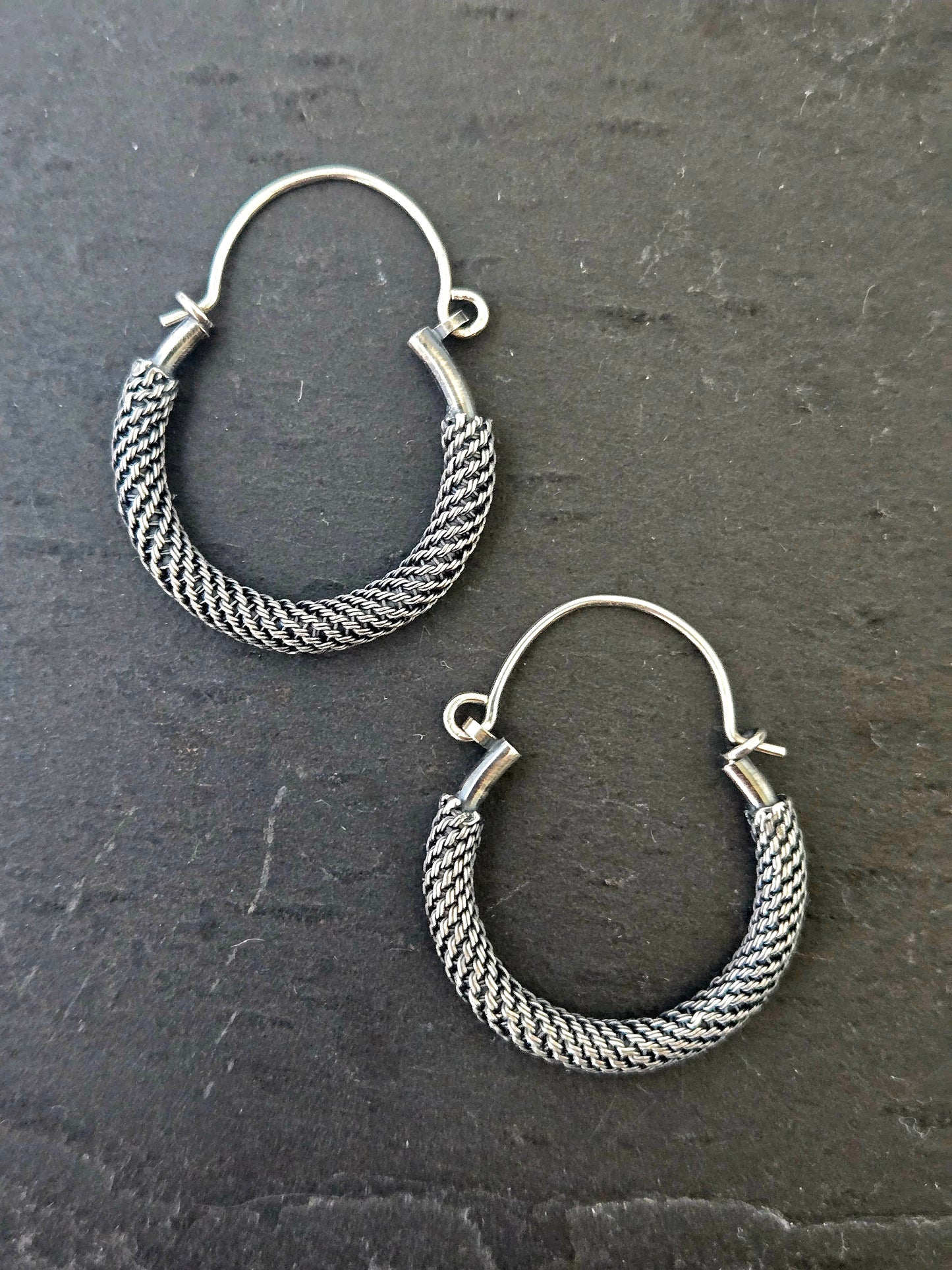 Spiral Hoop Earrings