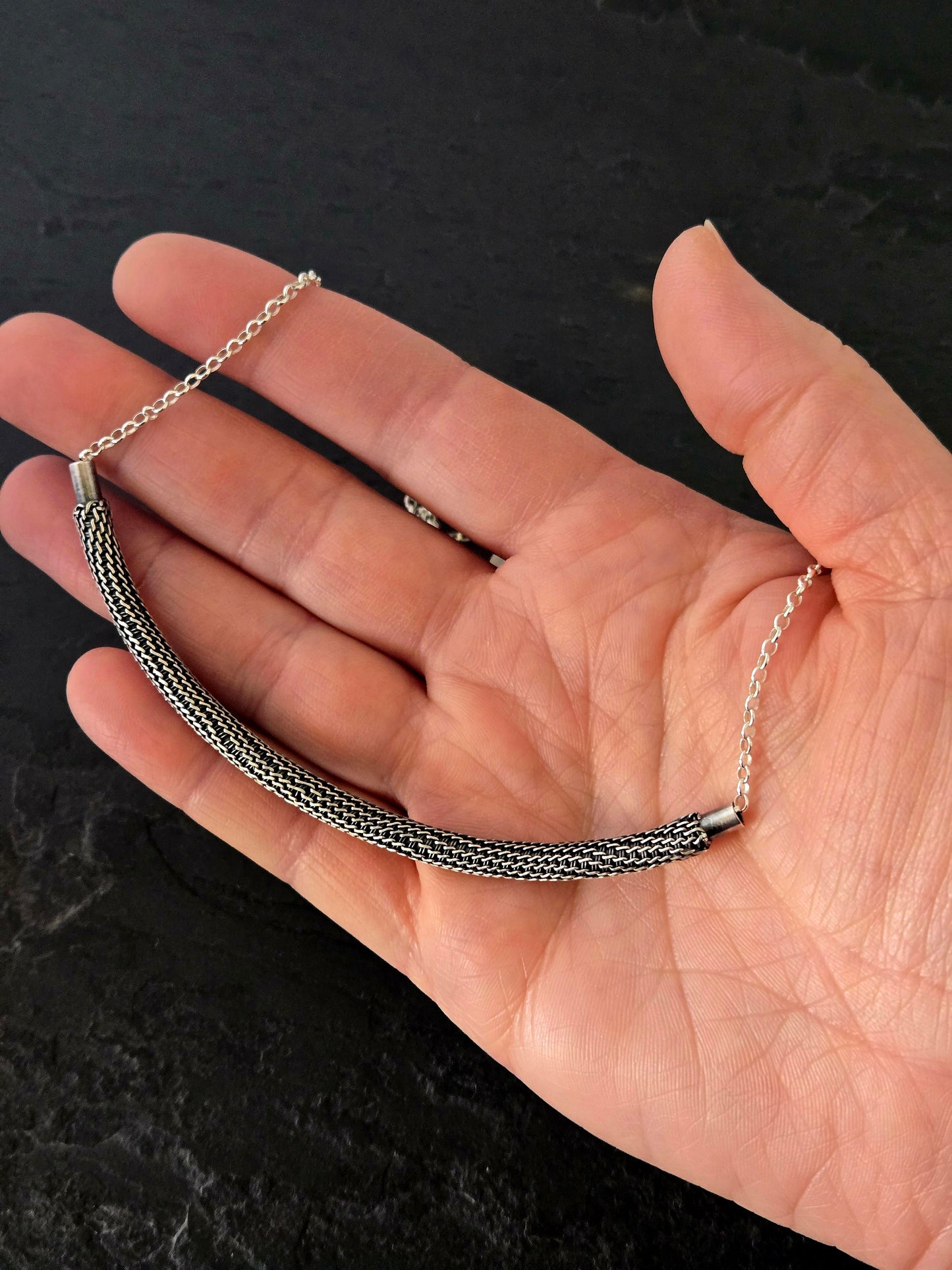 Intertwined: Slider Necklace