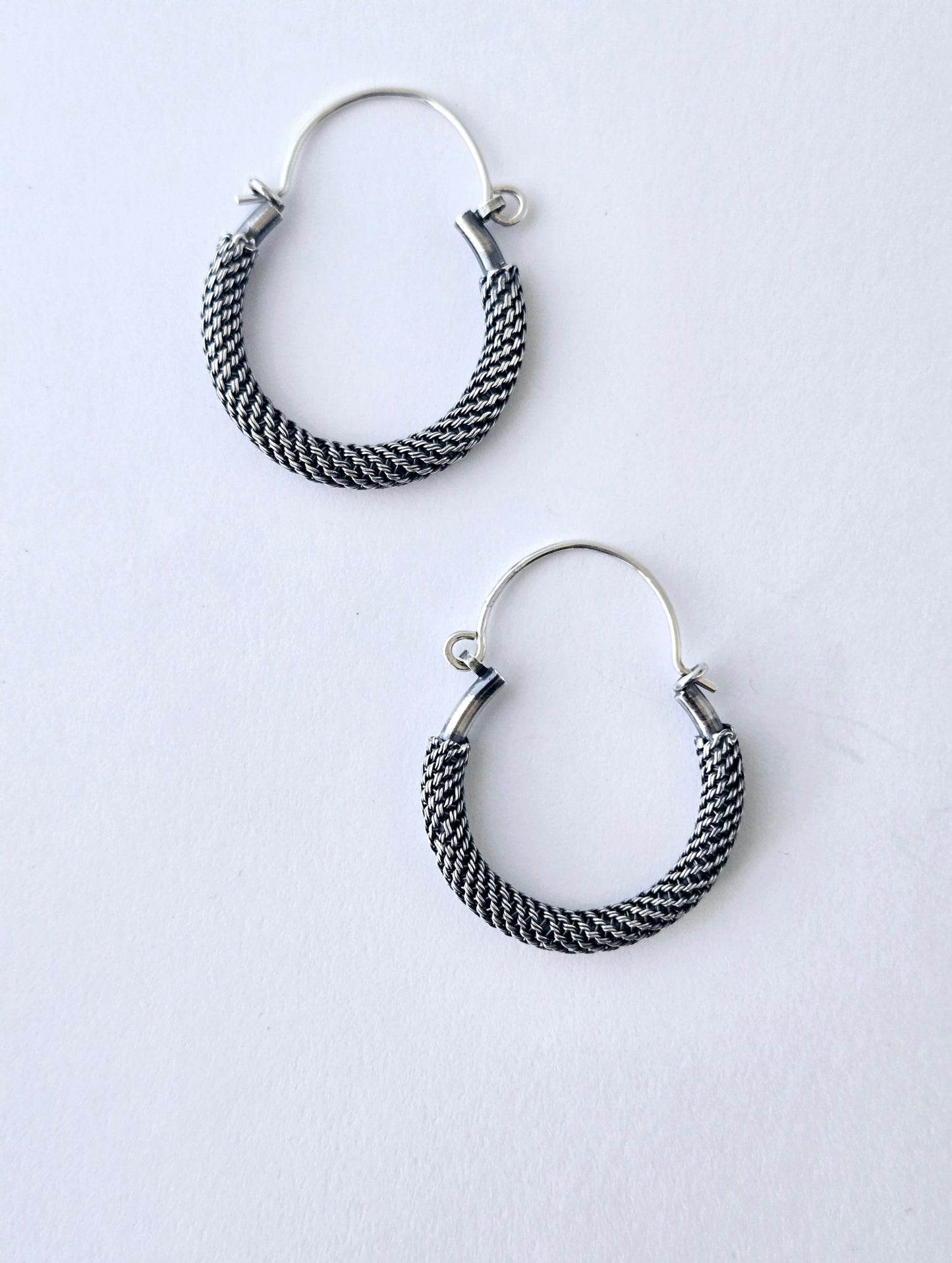 Spiral Hoop Earrings