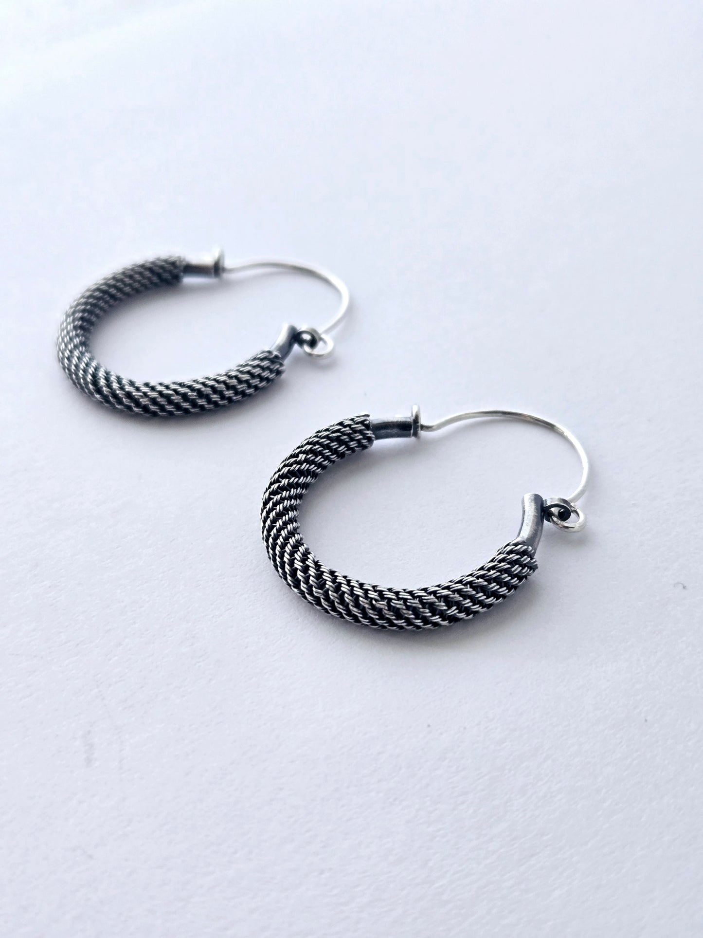 Spiral Hoop Earrings