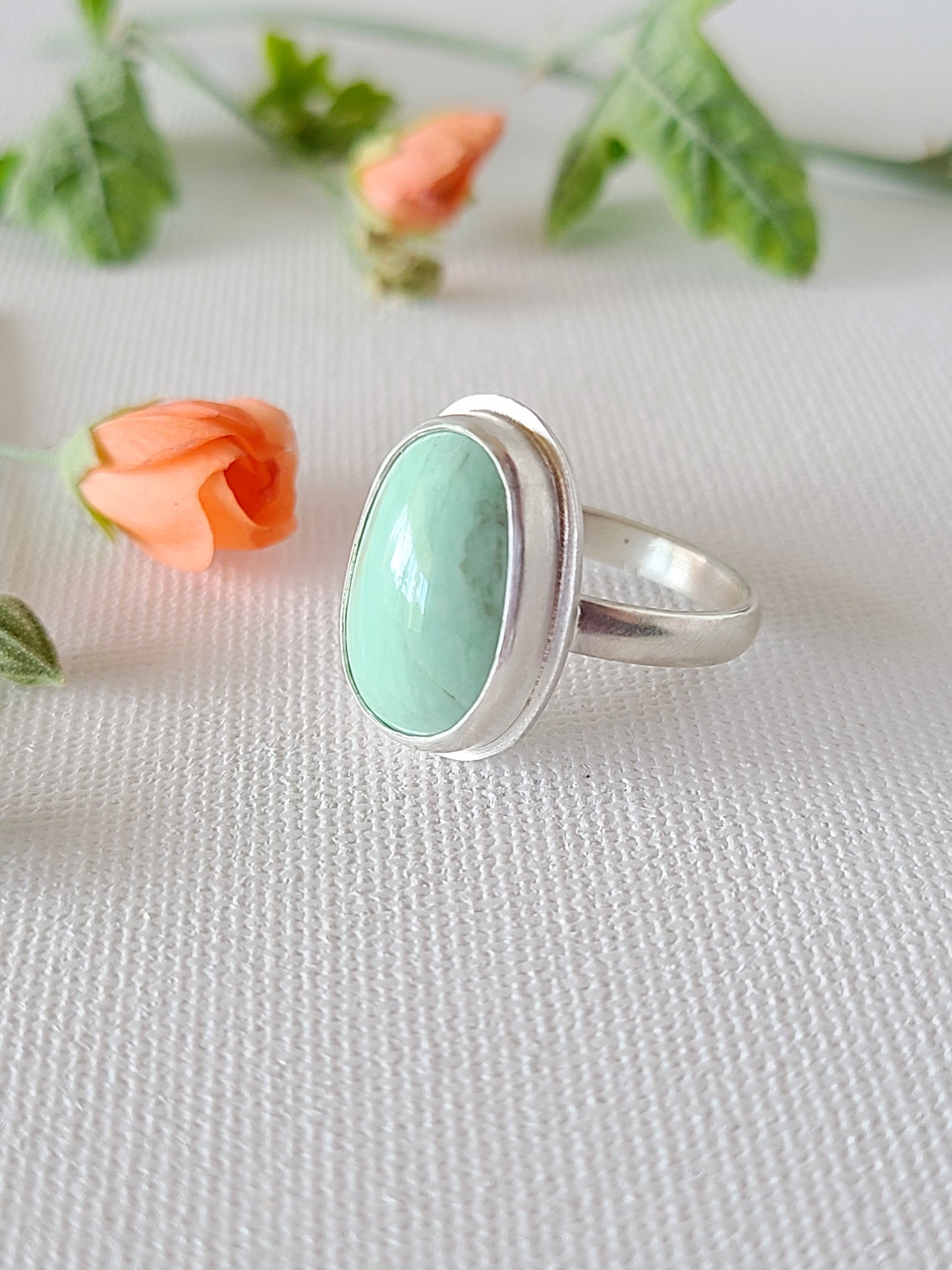 Variscite Ring Made to Order in Your Size