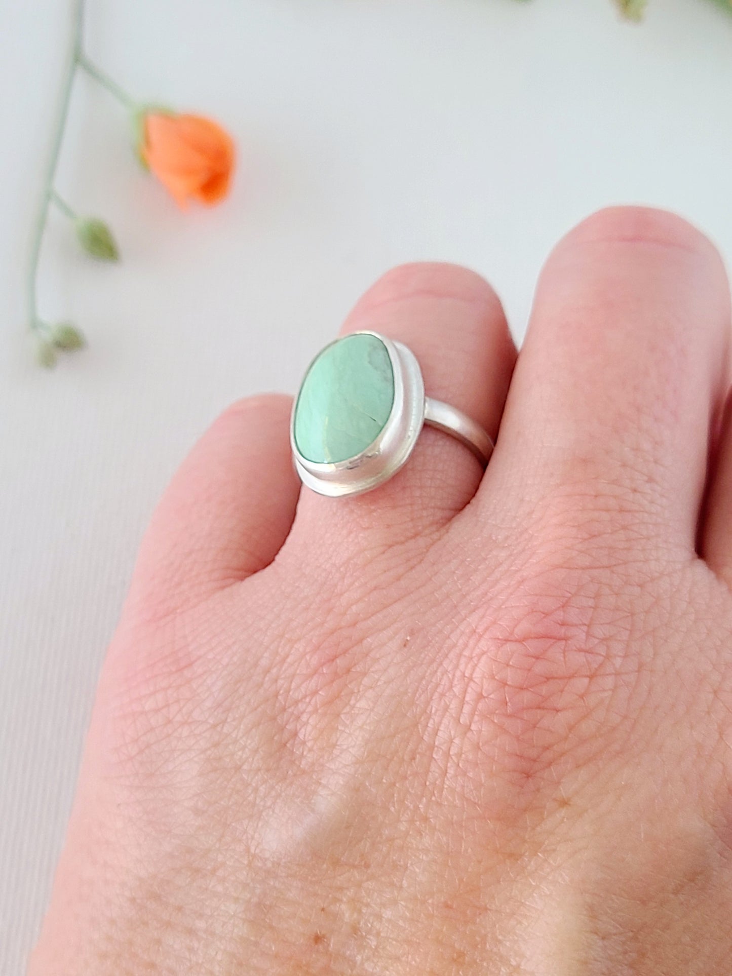 Variscite Ring Made to Order in Your Size