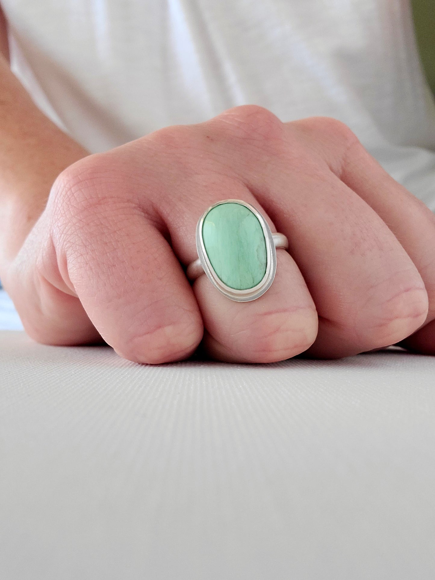 Variscite Ring Made to Order in Your Size