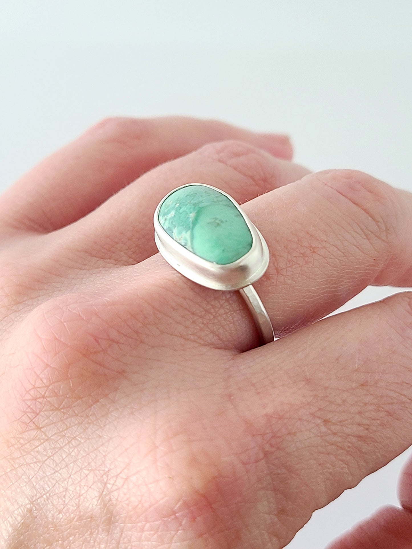 Variscite ring size 8.25 US