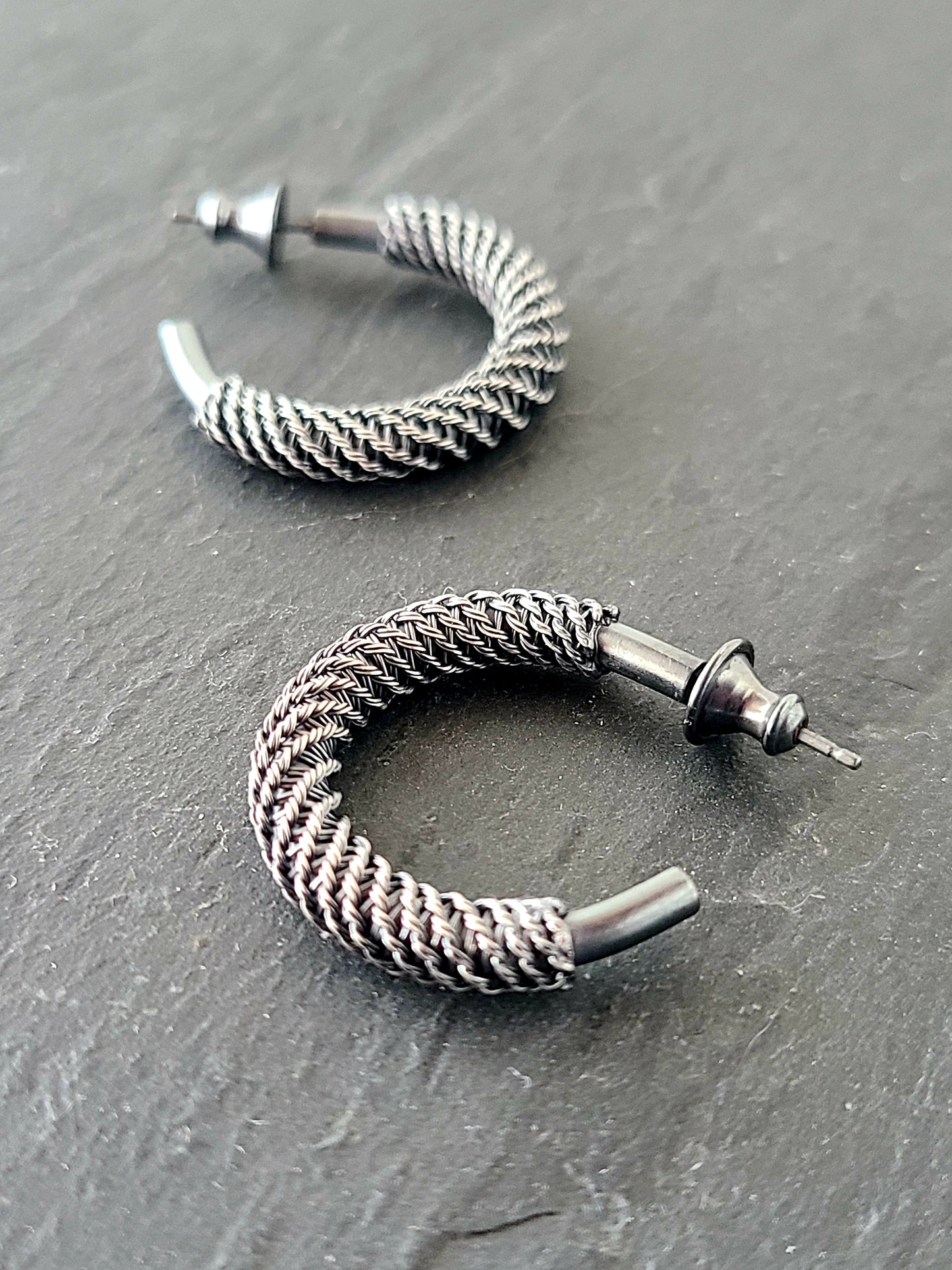 Woven Hoops-Helix