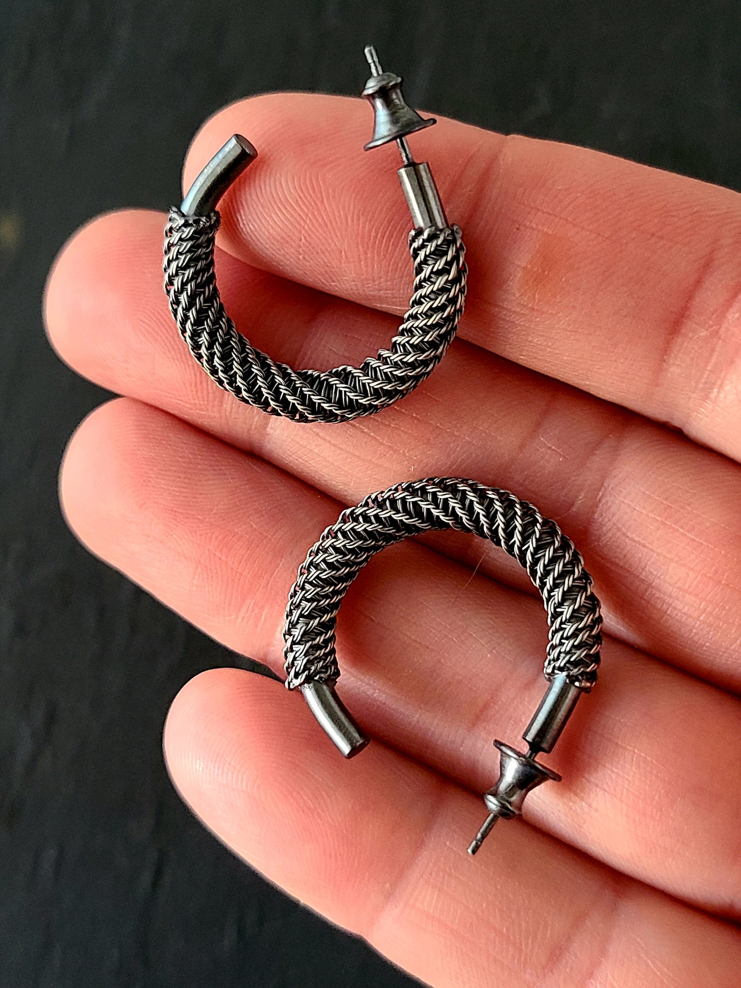 Woven Hoops-Helix