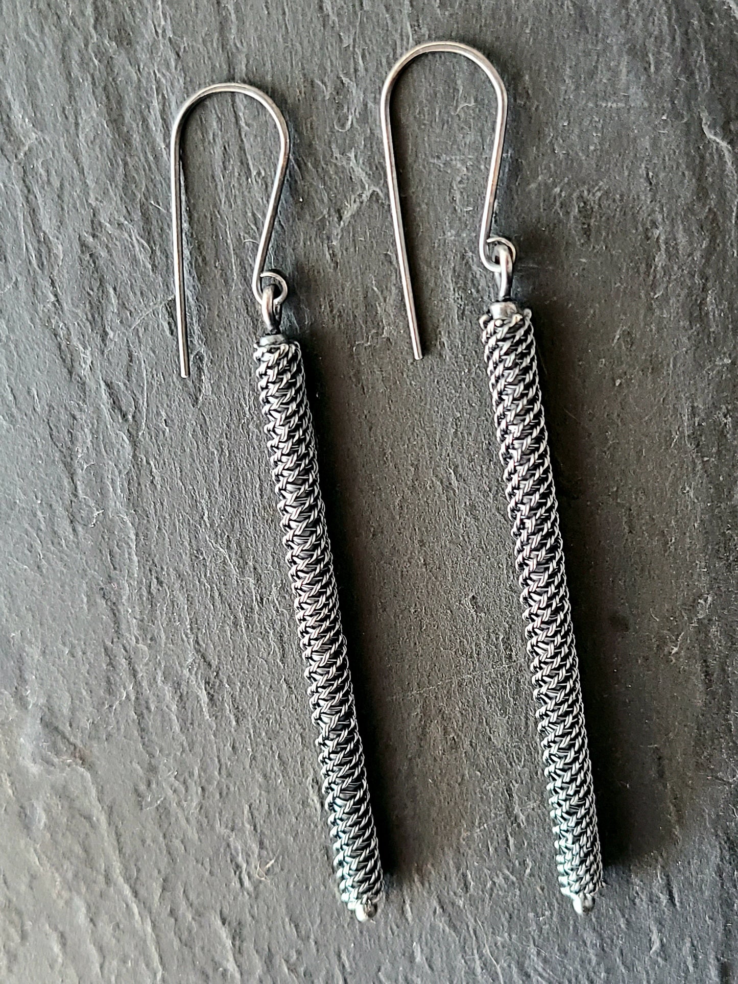 Column Earrings-Helix