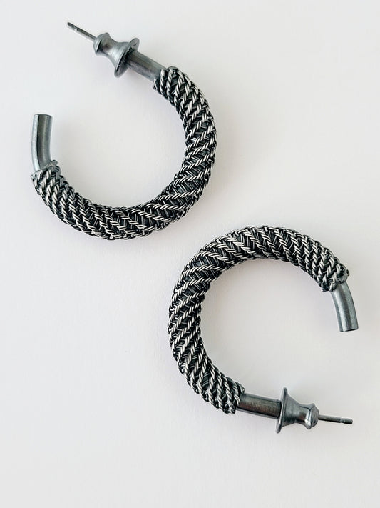 Woven Hoops-Helix