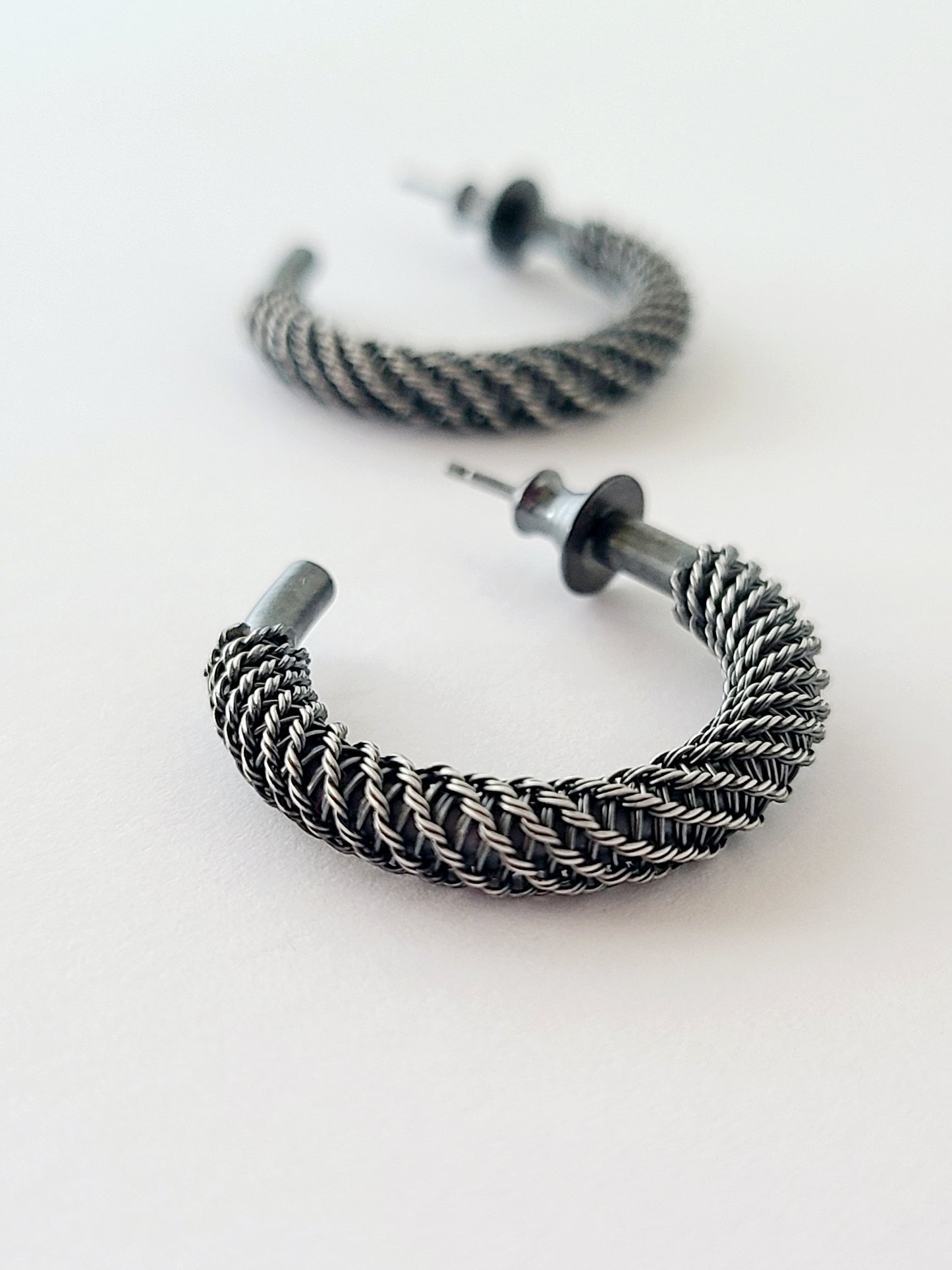 Woven Hoops-Helix