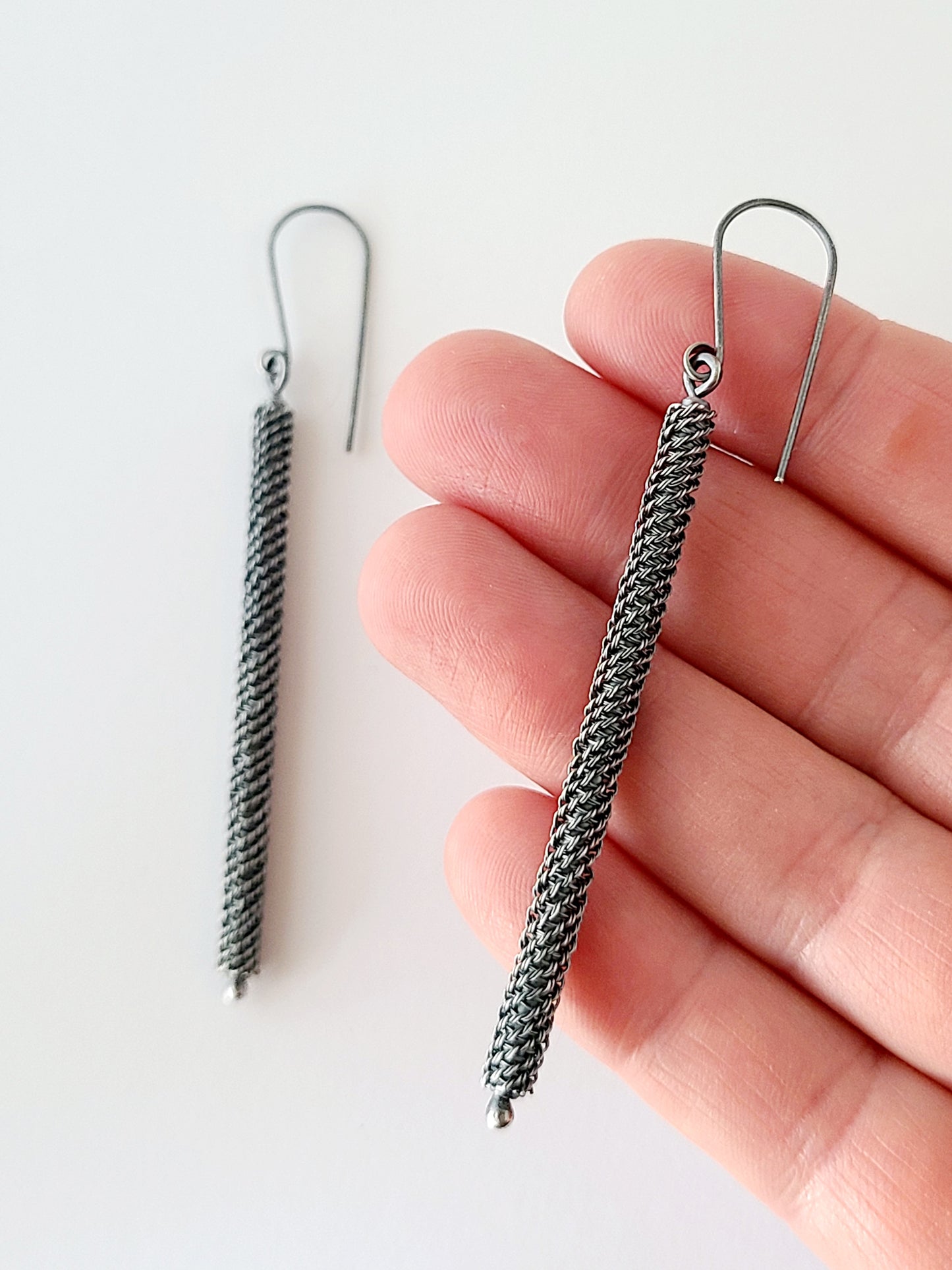 Column Earrings-Helix