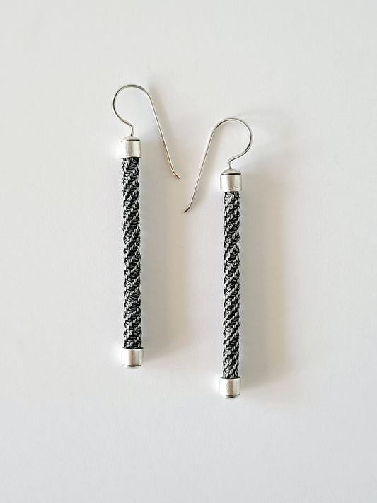 Column Earrings-Helix II