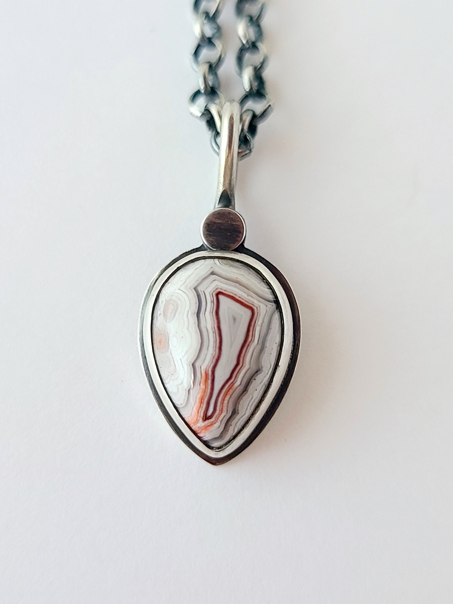 Skipping Stones Teardrop Pendants