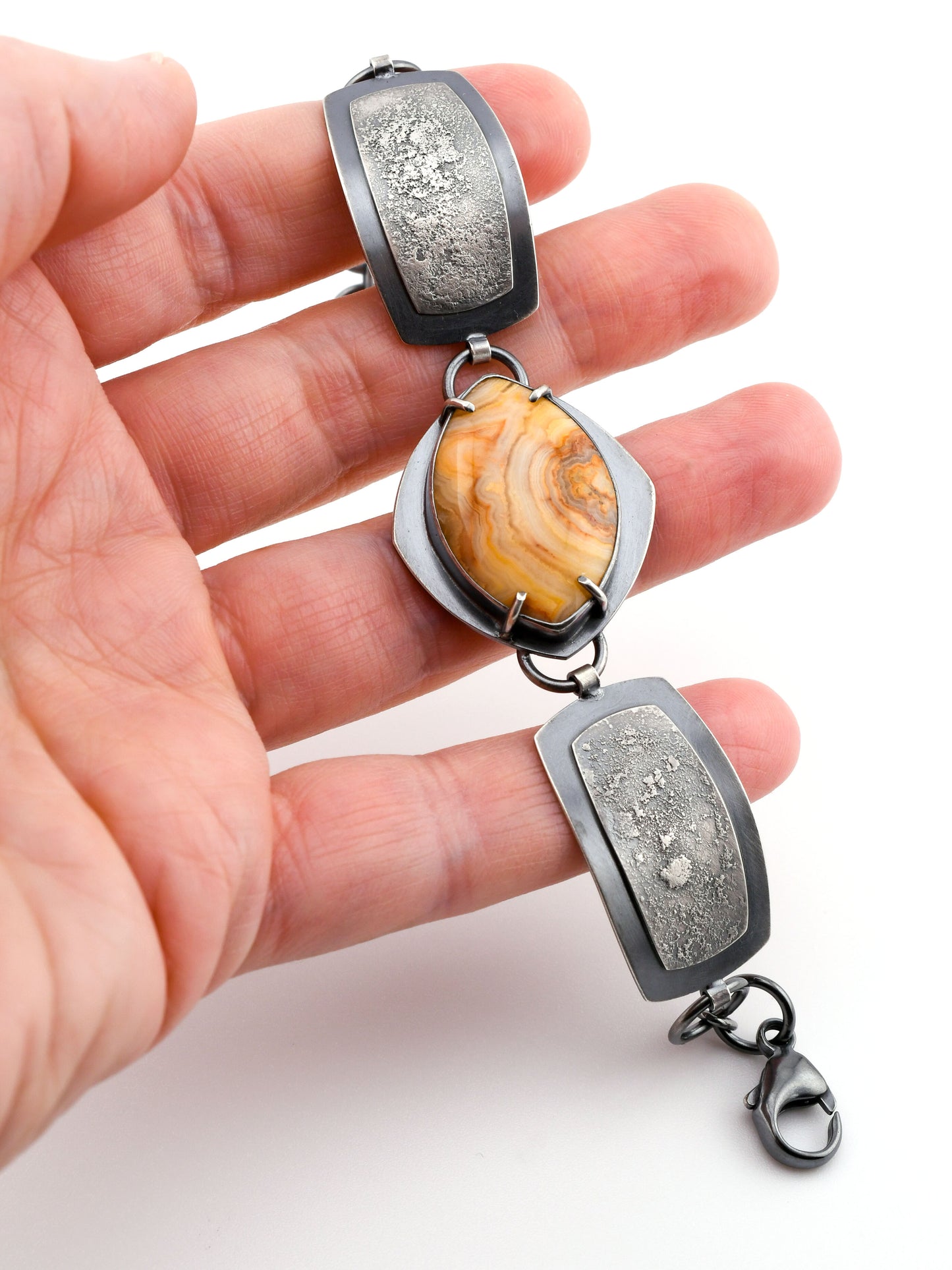 Desert Sands Bracelet: Australian Crazy Lace Agate