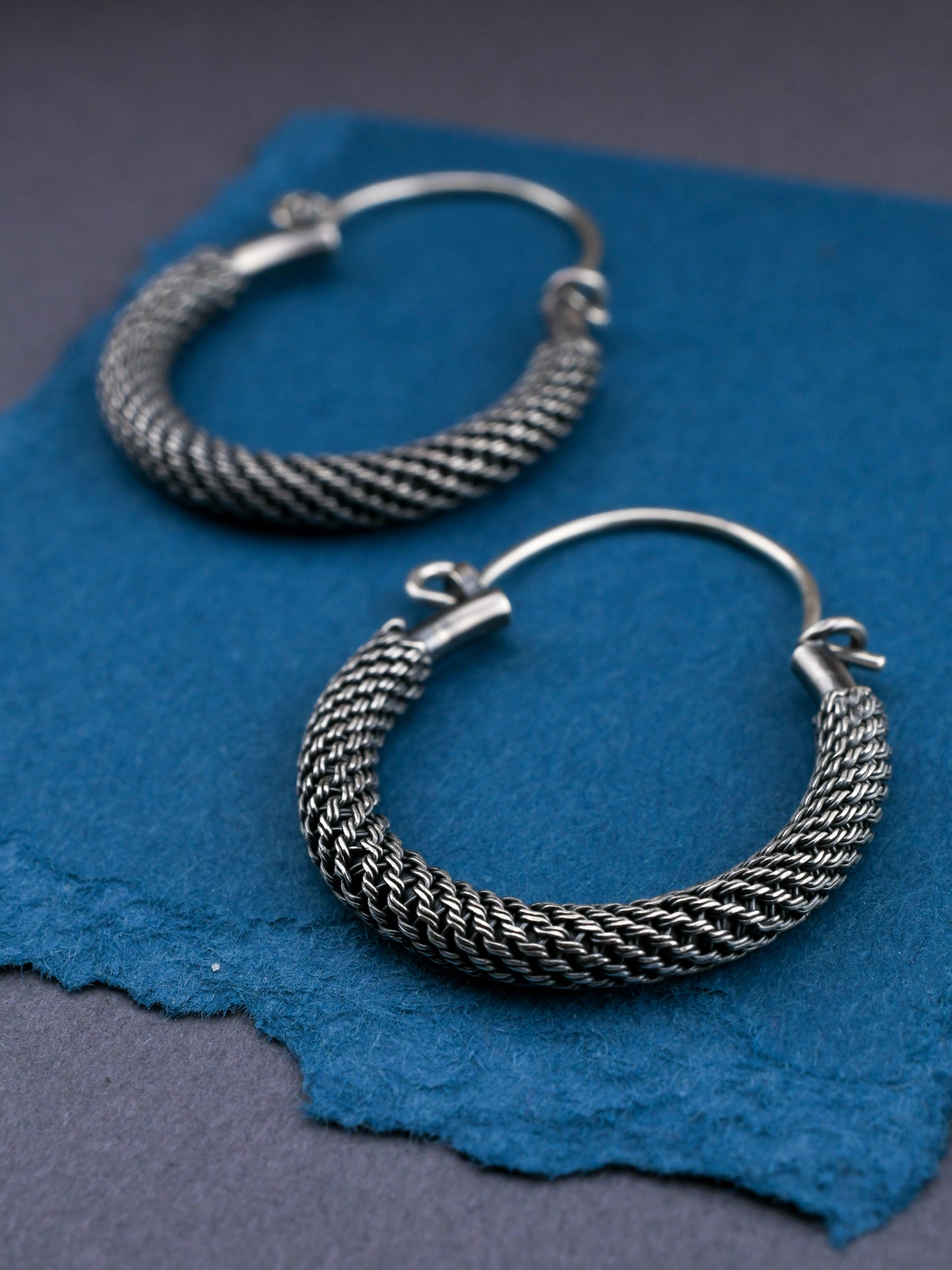 Spiral Hoop Earrings