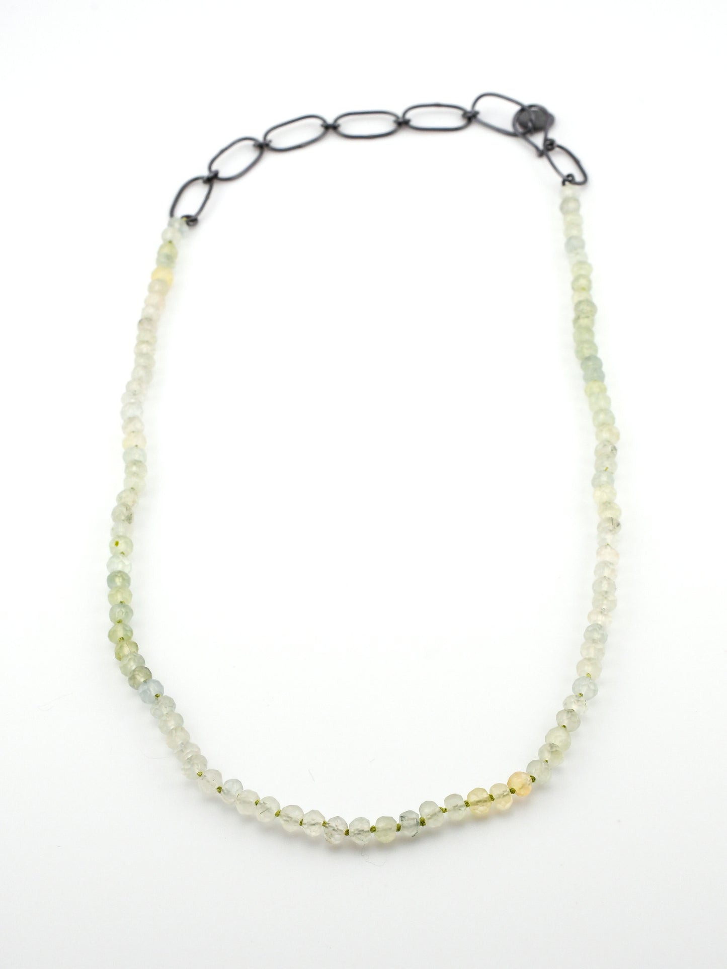Prehnite Beaded Necklace