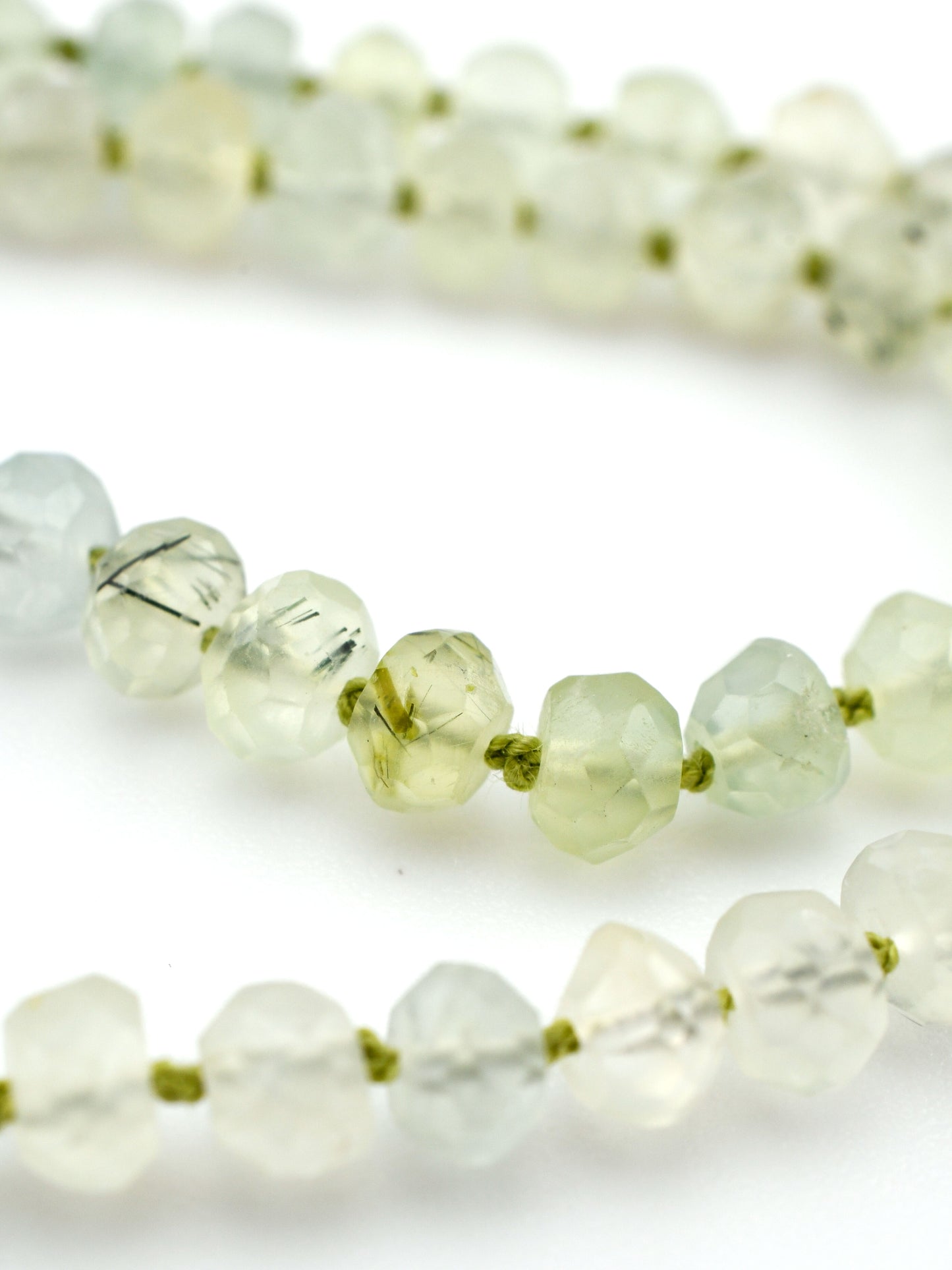Prehnite Beaded Necklace