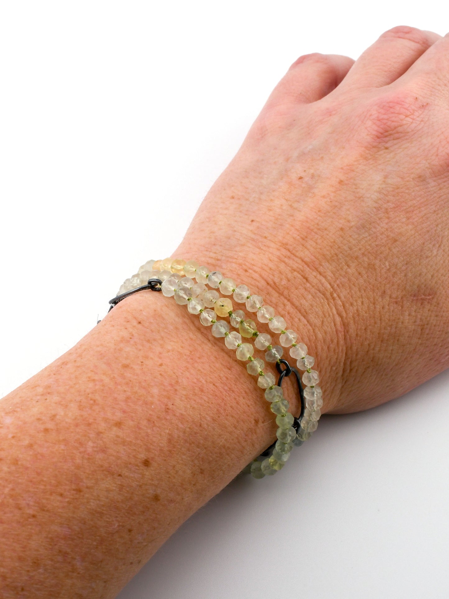 Prehnite Beaded Necklace