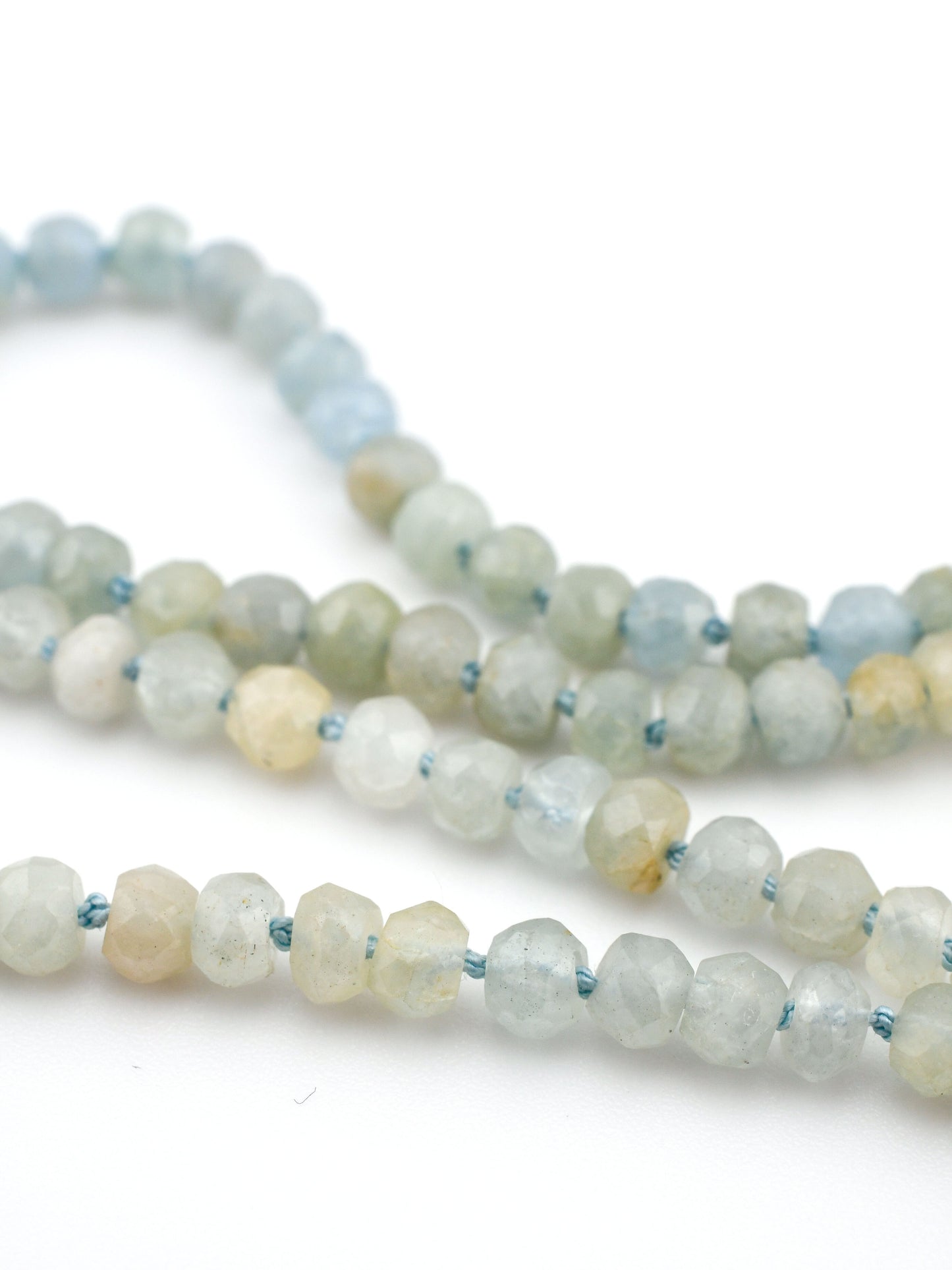 Aquamarine Beaded Necklace