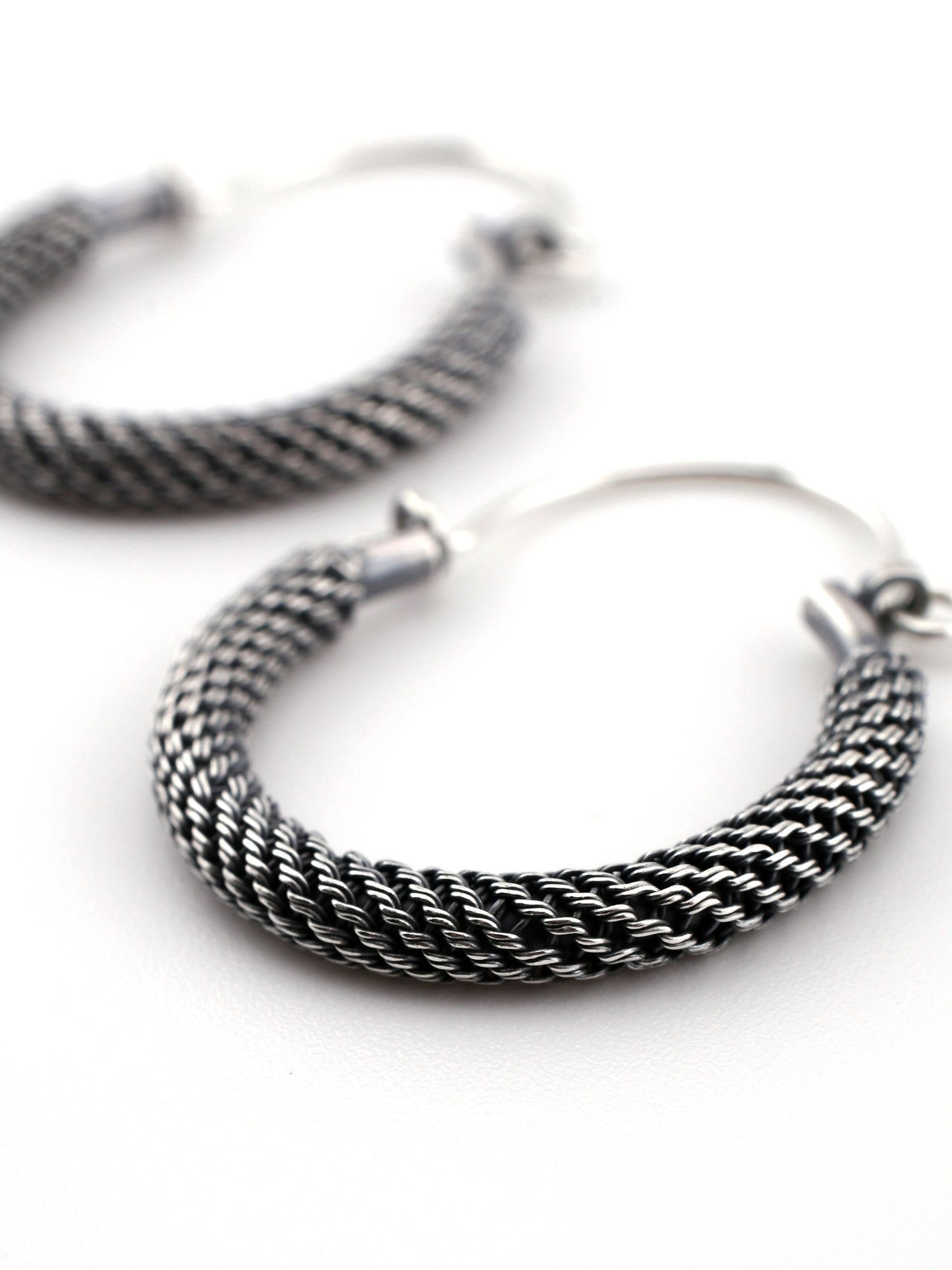 Spiral Hoop Earrings