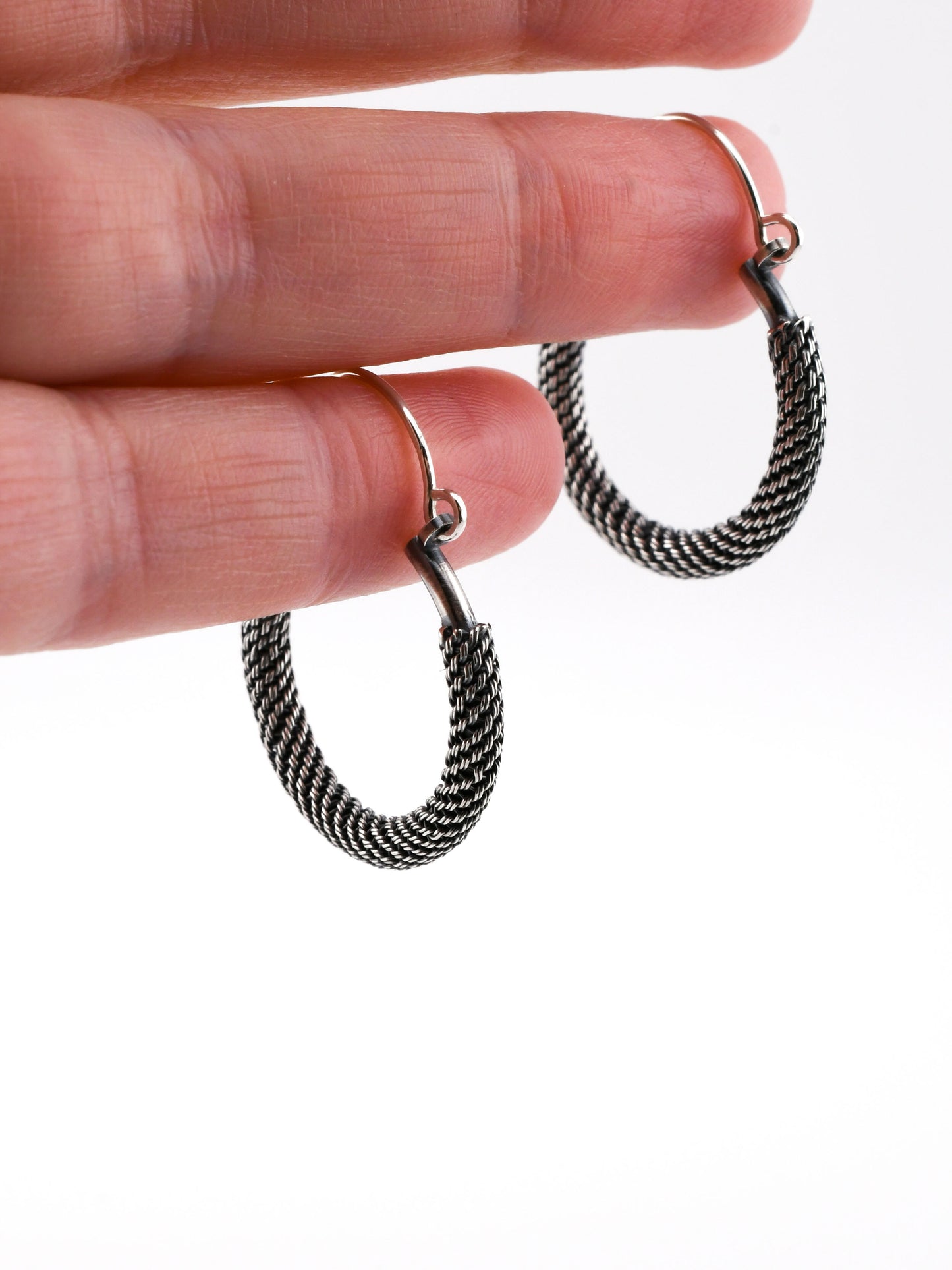 Spiral Hoop Earrings