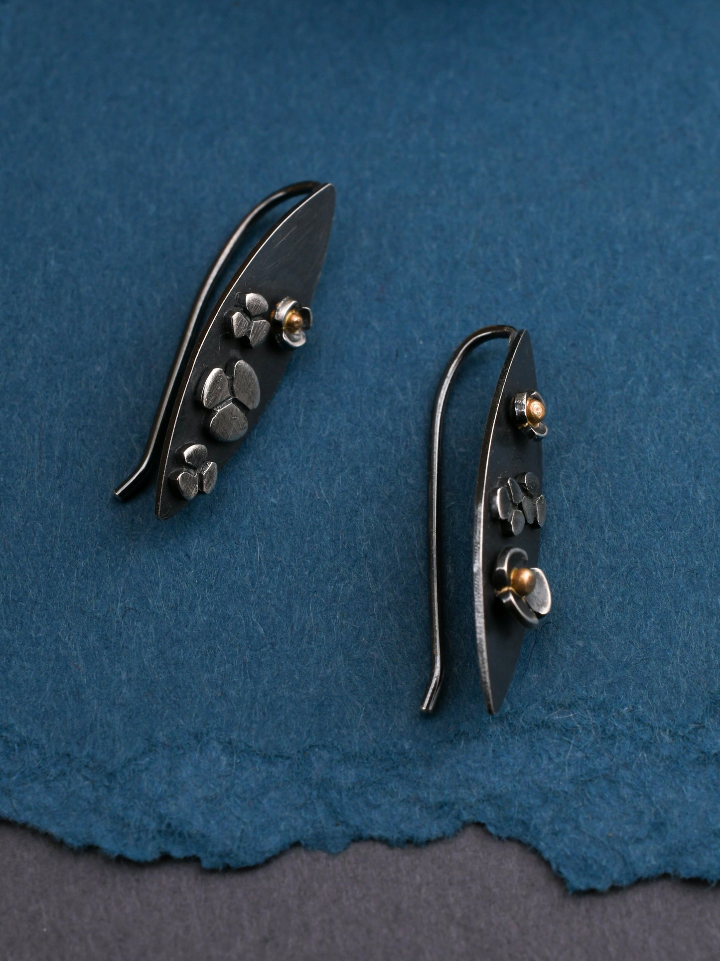 Petite Garland Earrings SS/14k